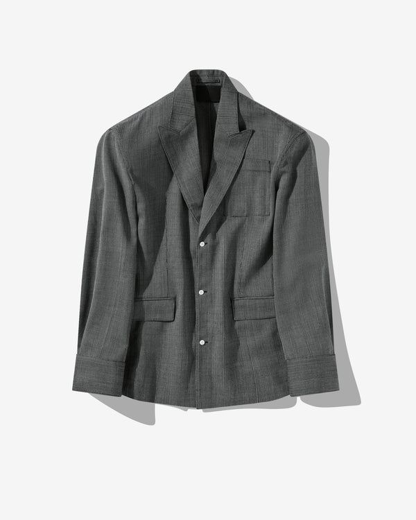 Prada - Men's Three Button Blazer - (Grey)