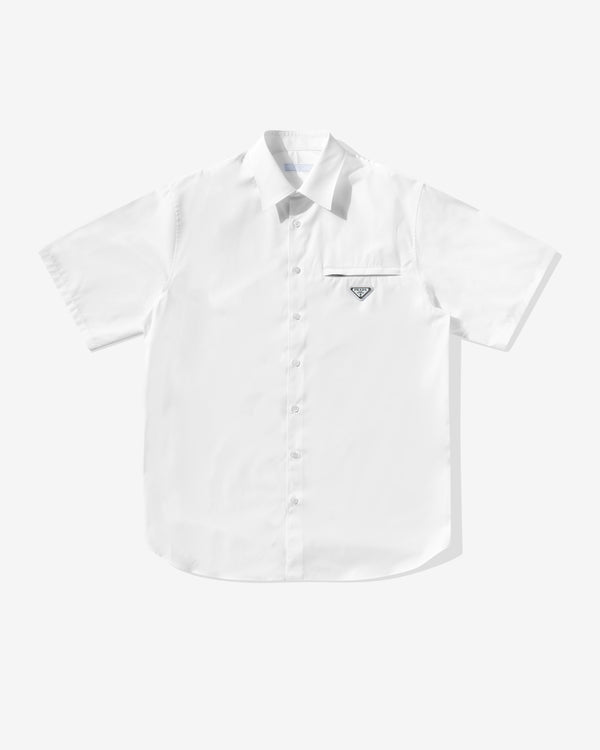 Prada - Men's Short Sleeved Shirt - (White)
