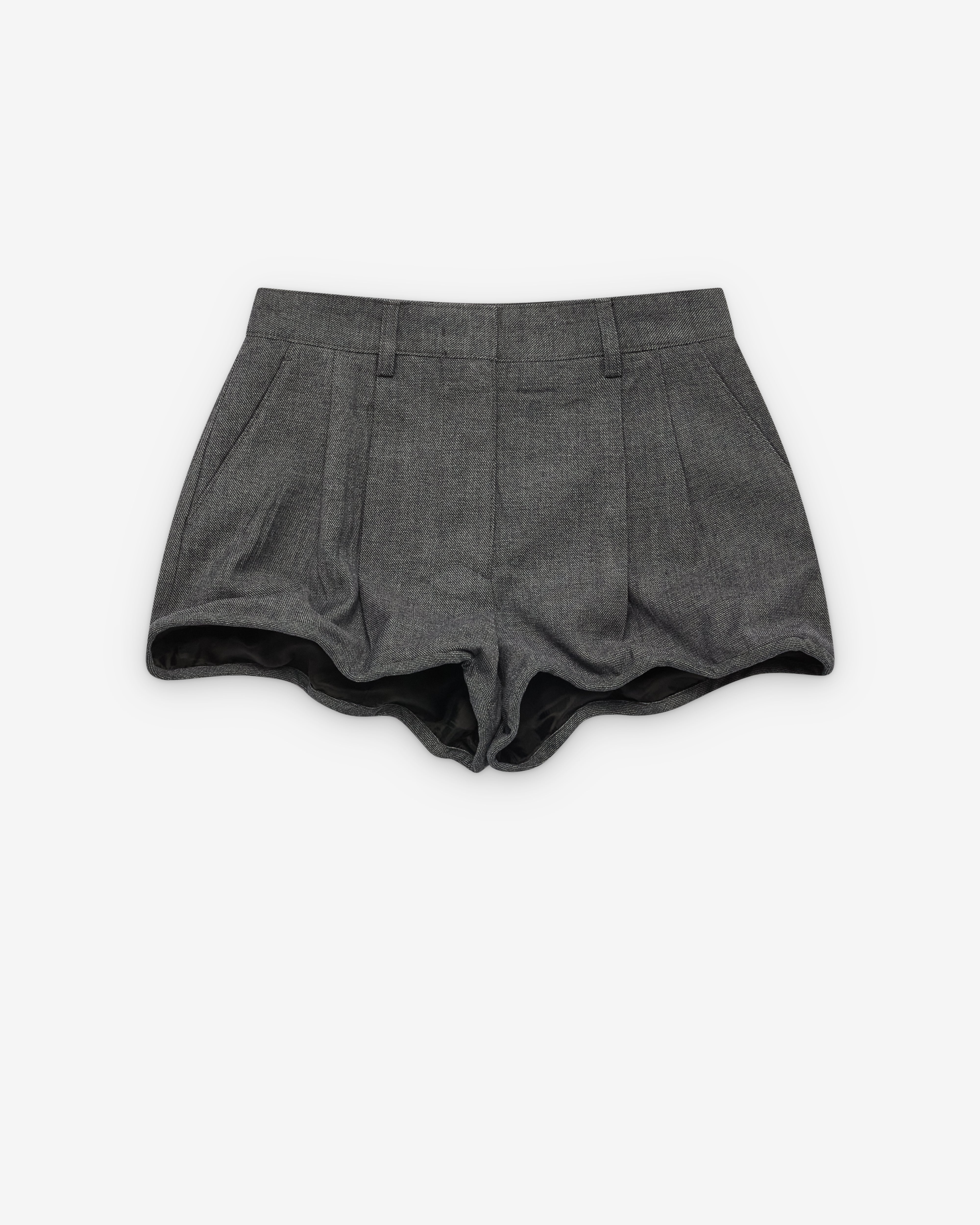 Prada: Men's Wire Hem Shorts (Grey) | DSML E-SHOP
