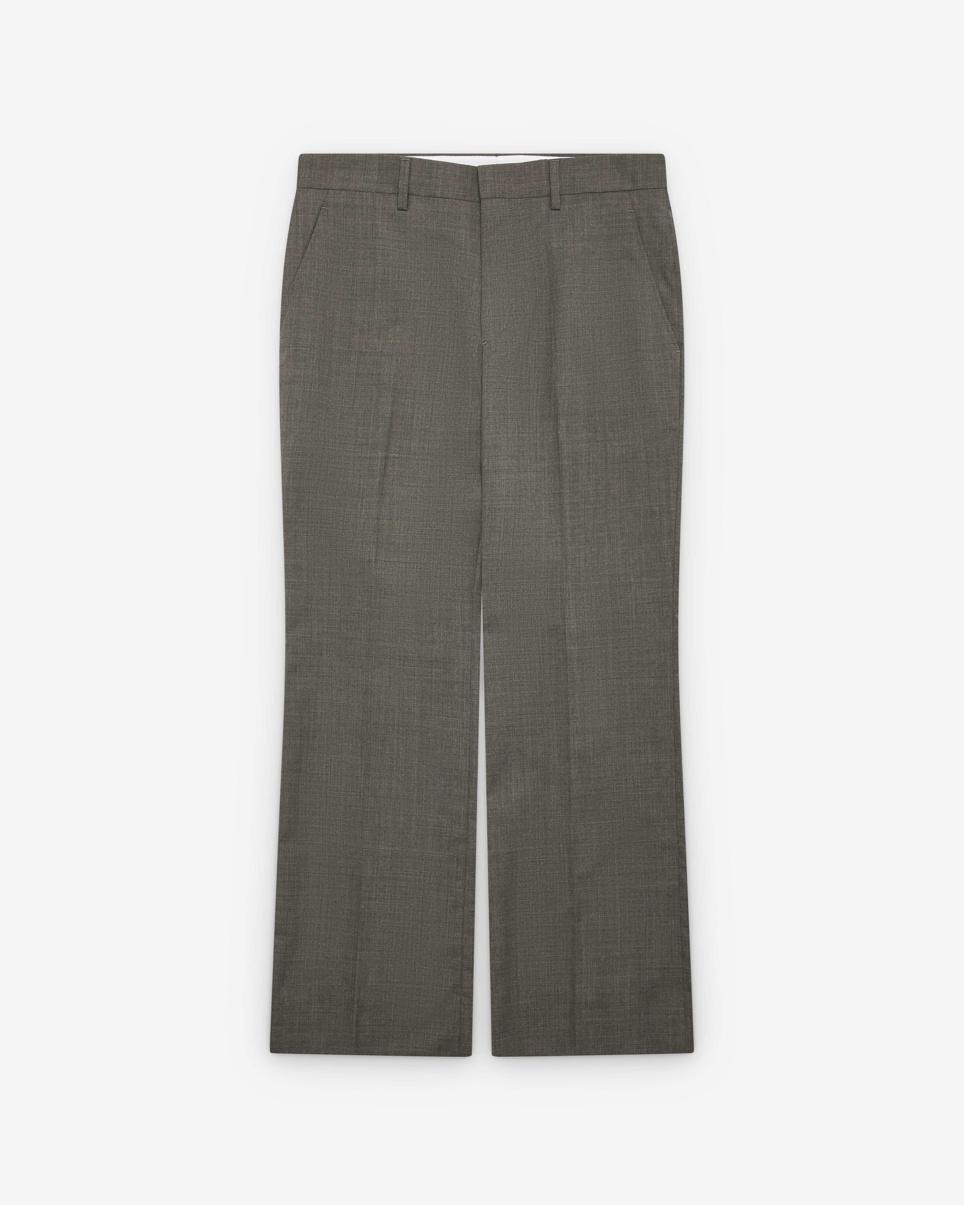 Prada: Men's Wool Flared Pants (Grey) | Dover Street Market London