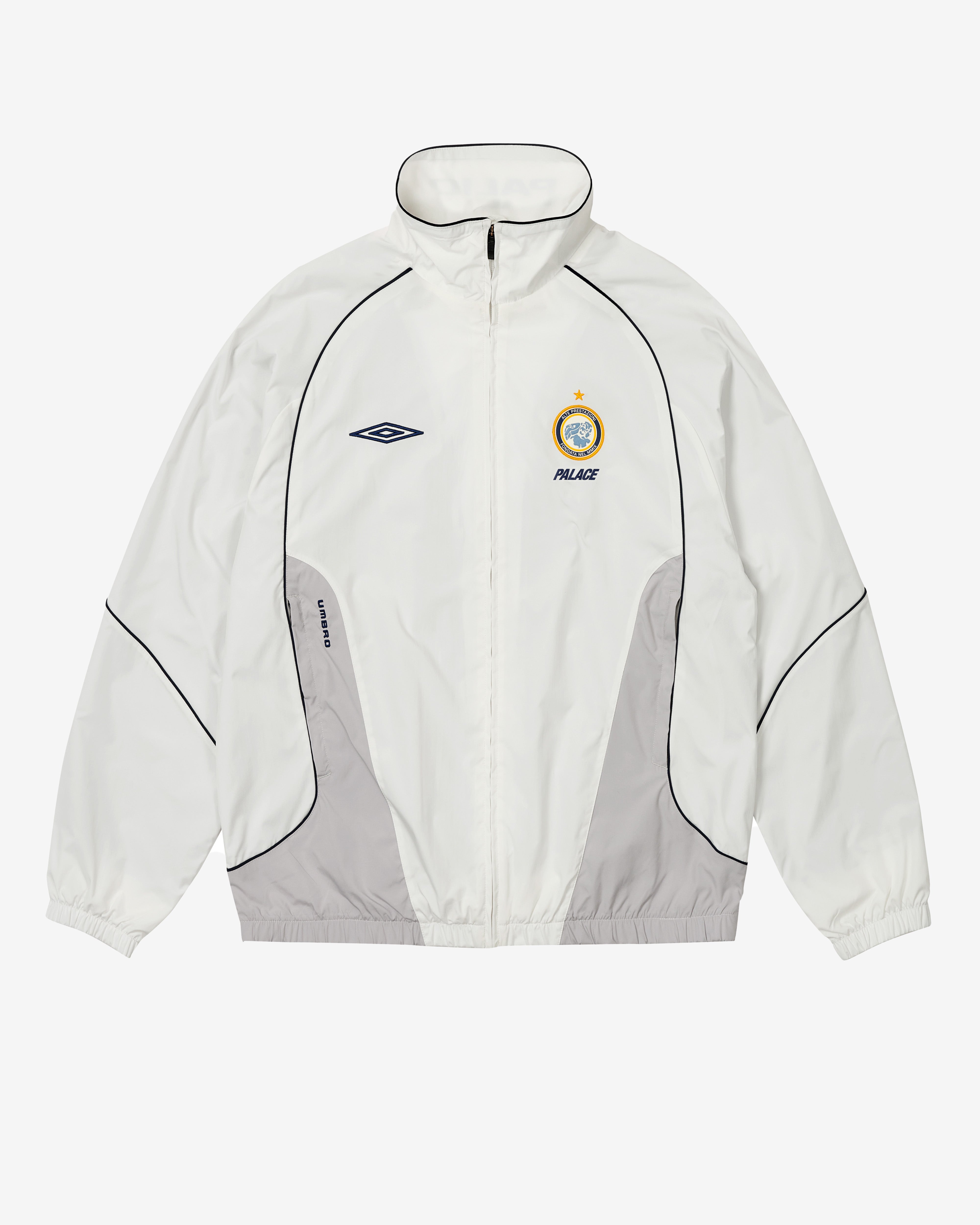 Palace - Men's Palace Umbro Training Track Jacket - (White)