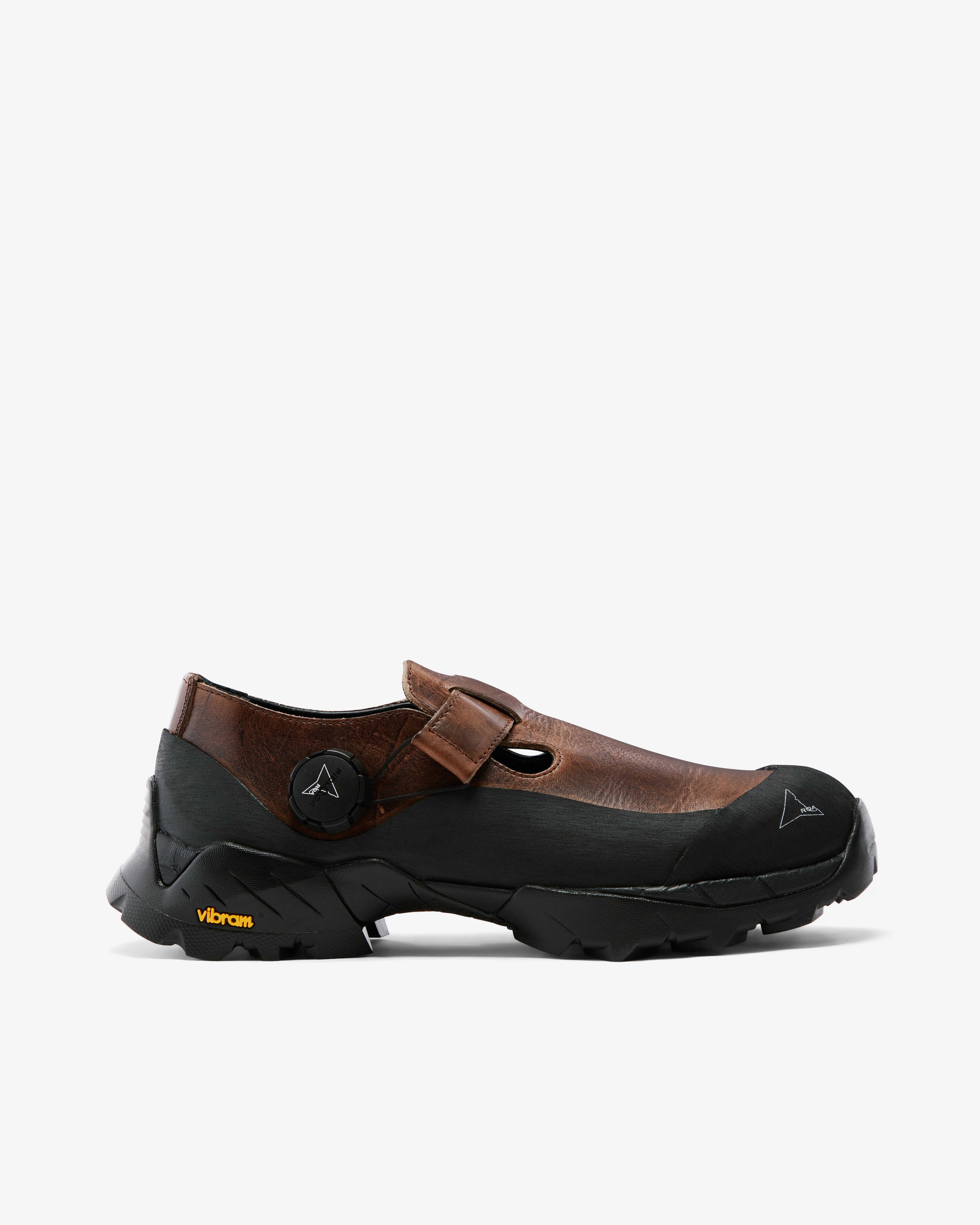 ROA: Men's Mary-Jane (Brown/Black) | DSML E-SHOP