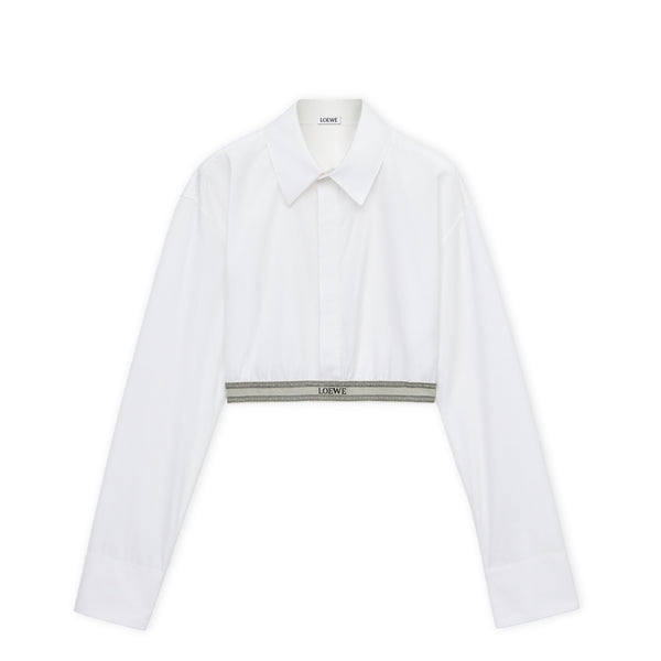 Loewe - Women's Cropped Shirt - (Optic White)