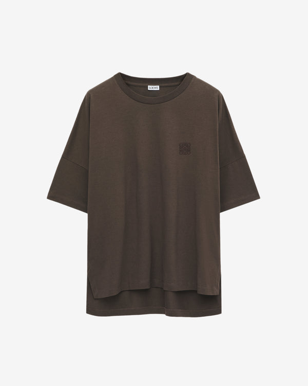 Loewe - Women's Boxy Fit T-Shirt - (Dark Taupe)