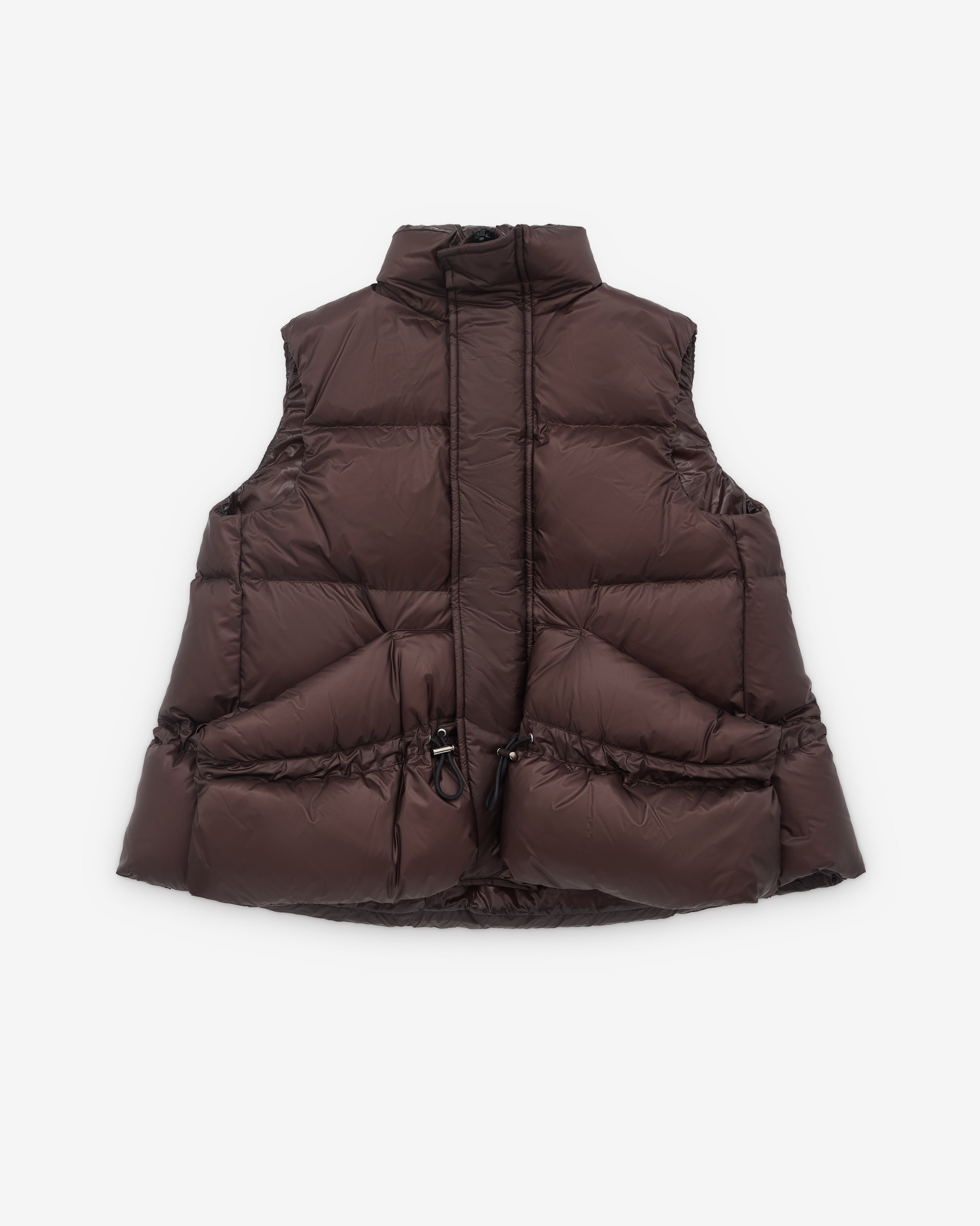 ブルッキー美品sacai Puffer Vest ブラック サイズ1 Asymmetrical puffer vest | Sacai | Shop Women's Designer and
