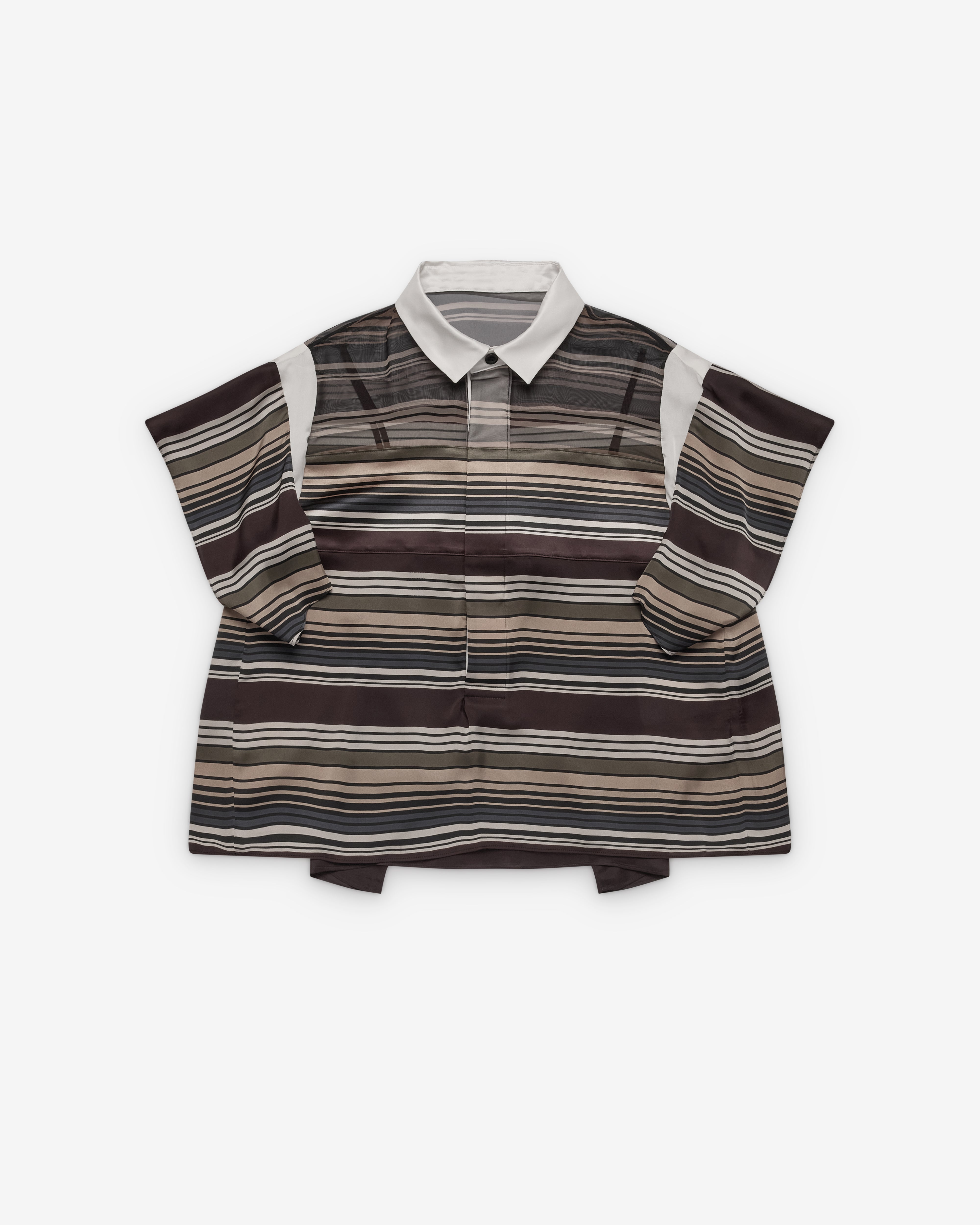 Sacai : Women's Horizontal Stripe Pullover (Multi) | Dover Street