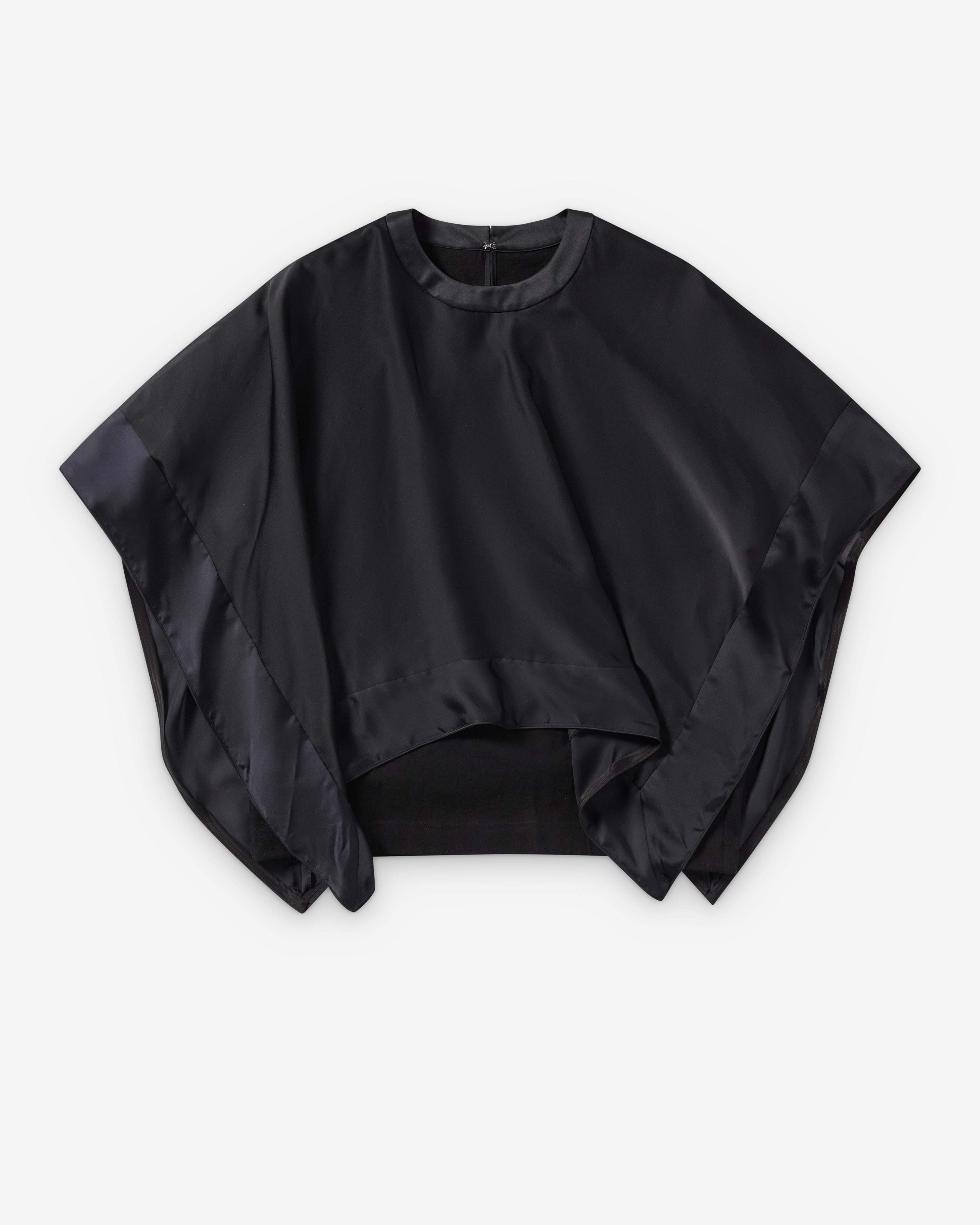 Sacai : Women's Pullover Jersey T-Shirt (Black) | Dover Street