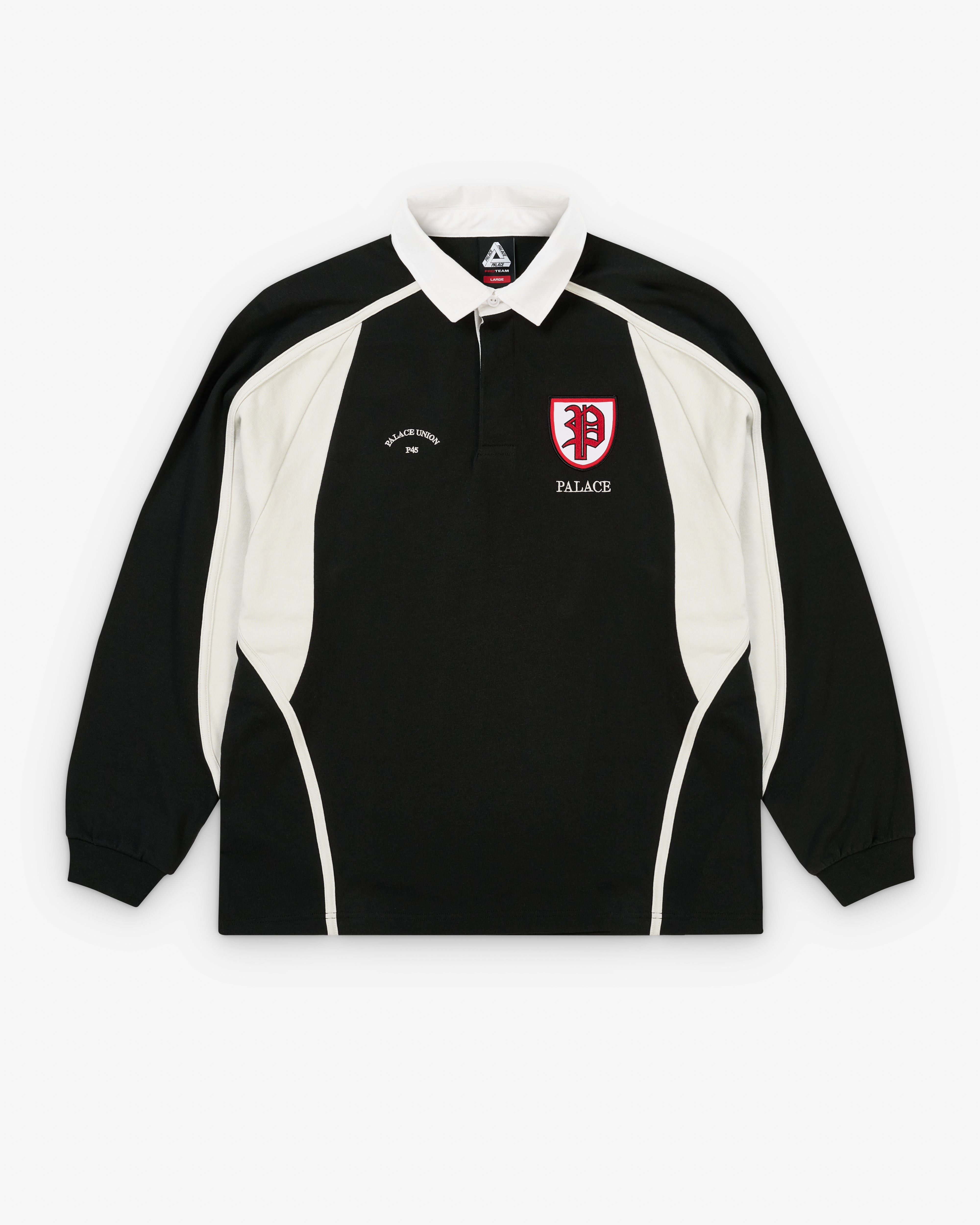 Palace: Men's Scrum Rugby 2.0 (BLACK) | Dover Street Market London