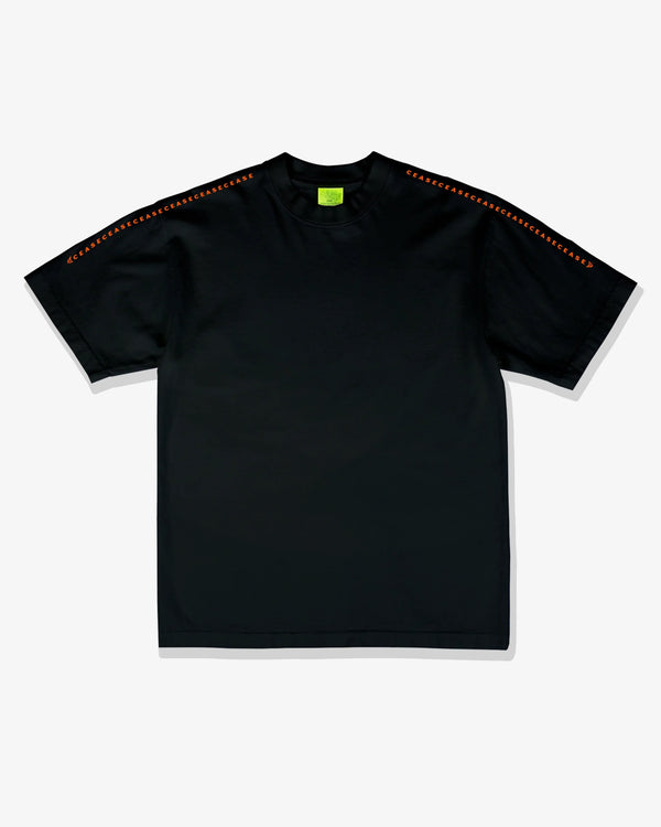 Cease - Men's Shoulder Print T-Shirt - (Black)