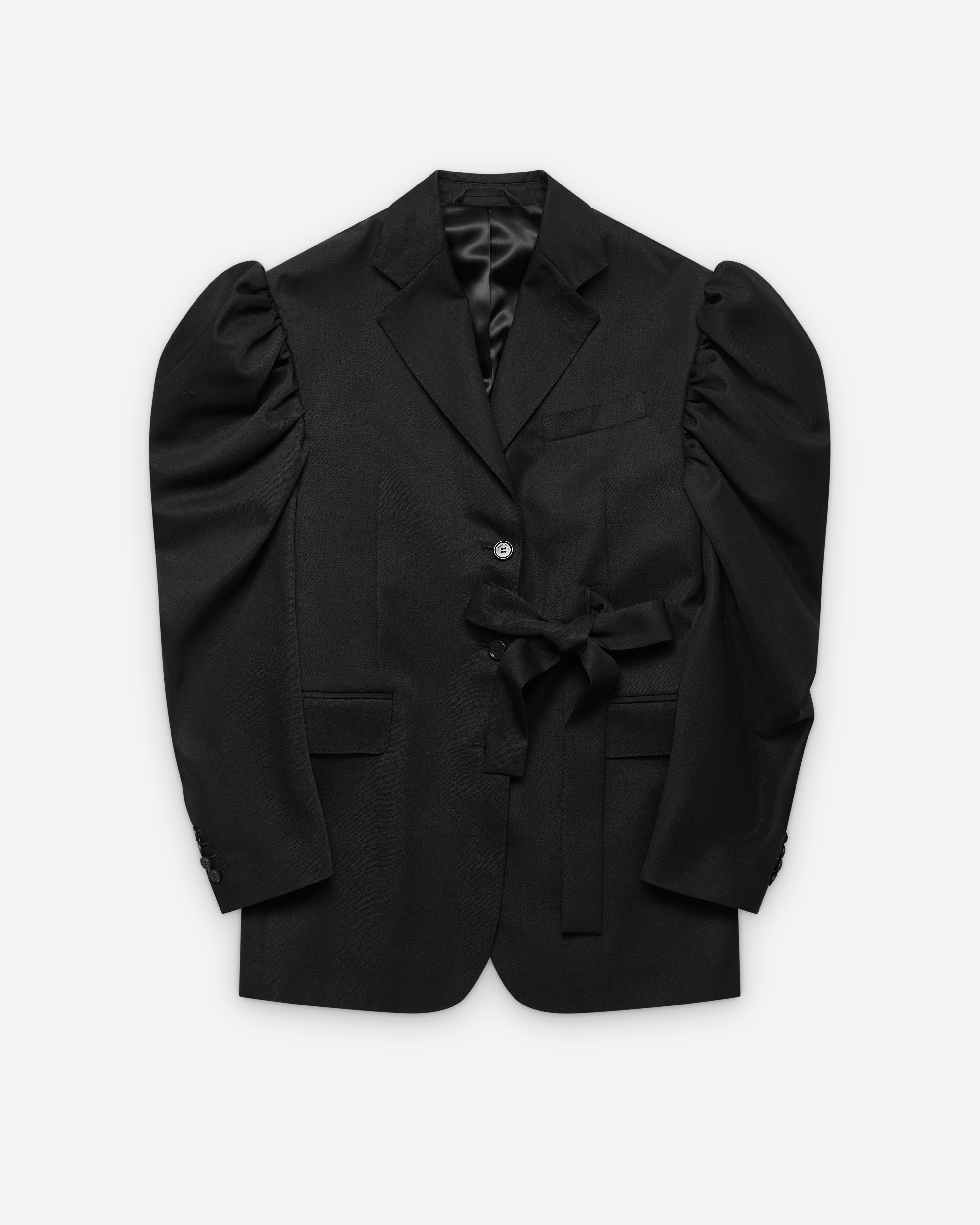 Simone Rocha: Women's Back Cutout Blazer (Black) | Dover Street