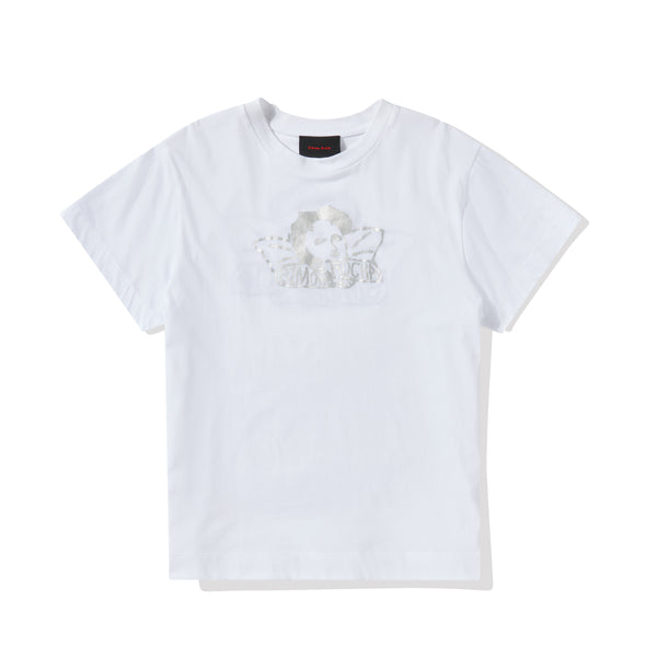 Simone Rocha - Women's Angel Print Short Sleeve T-Shirt - (White/Silver)