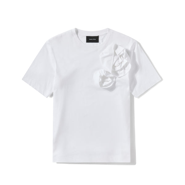 Simone Rocha - Women's Pressed Rose Boy T-Shirt - (White)