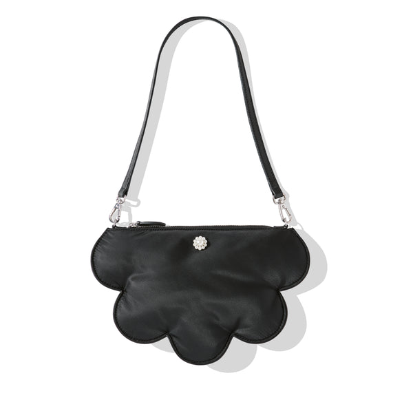 Simone Rocha - Women's Daisy Shoulder Bag - (Black/Pearl)