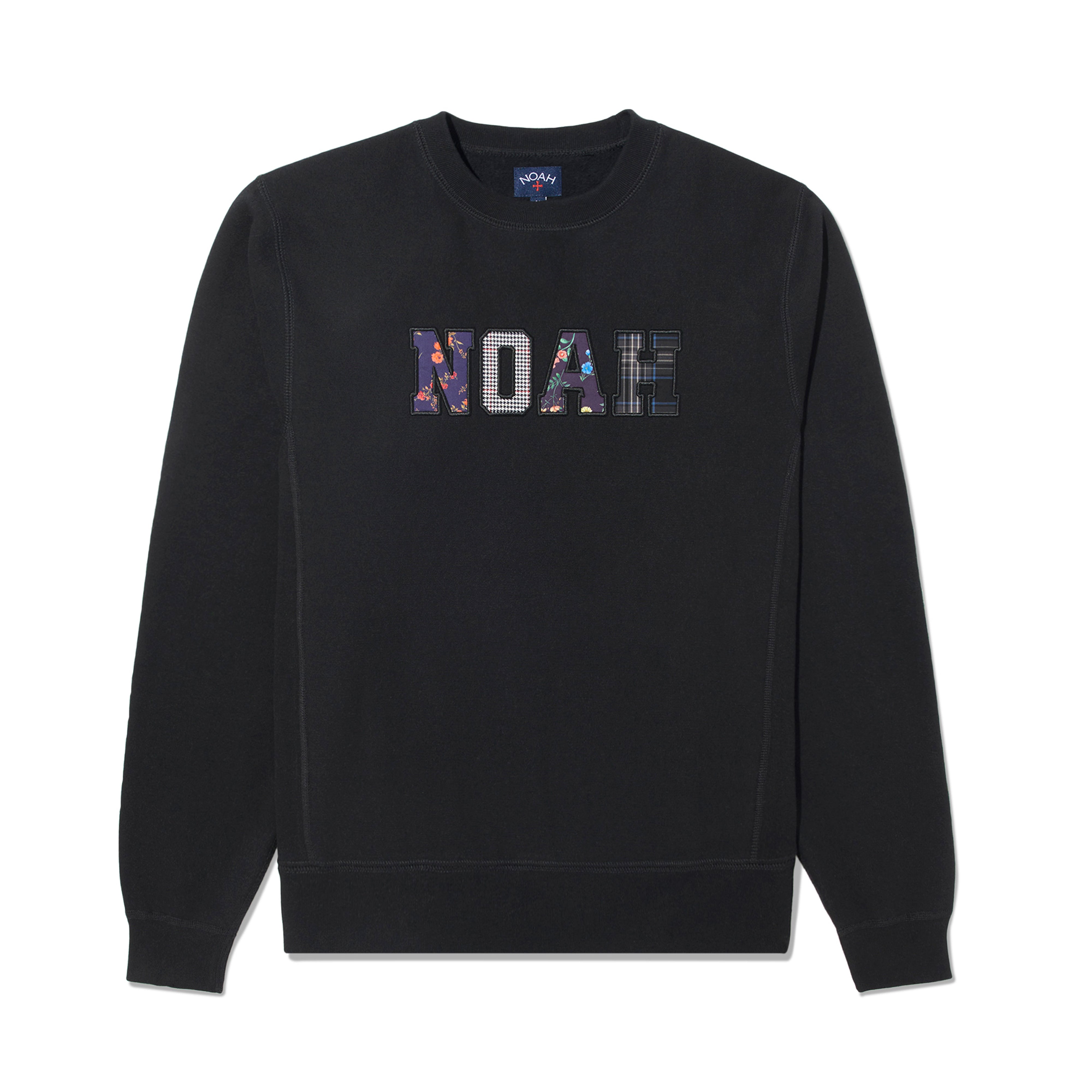 Noah - Men's Applique Logo Crewneck - (Black) | Dover Street