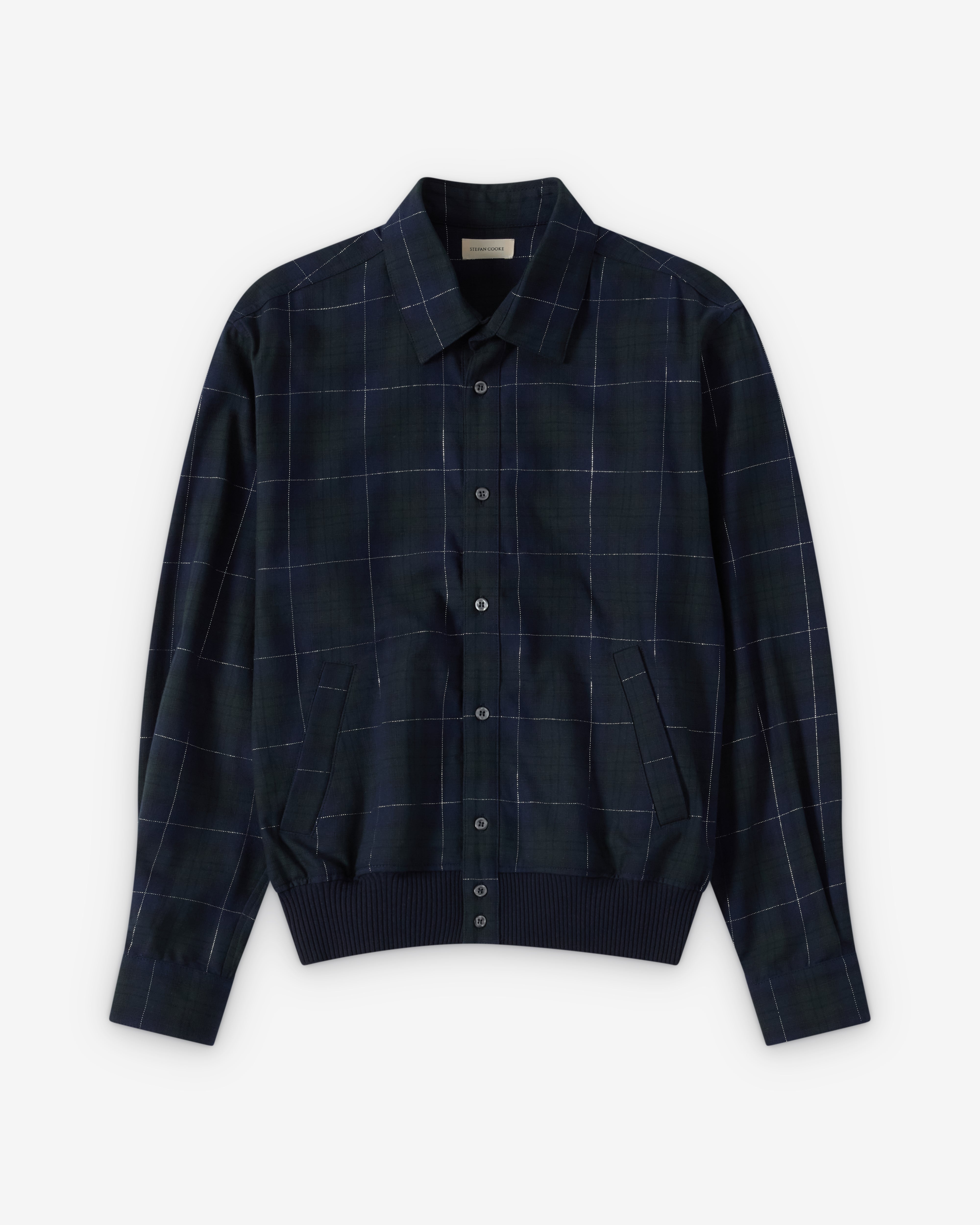stefan cooke シャツ Stefan Cooke: Men's Club Shirt (Midnight) | Dover Street Market London