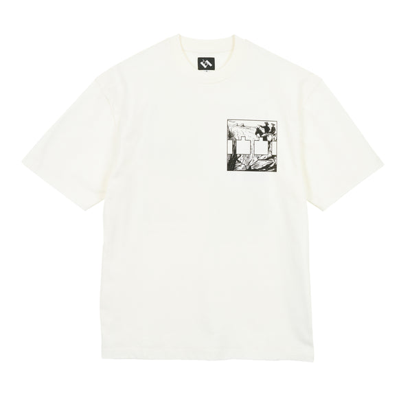 The Trilogy Tapes - Two Dark Humps T-Shirt - (White)