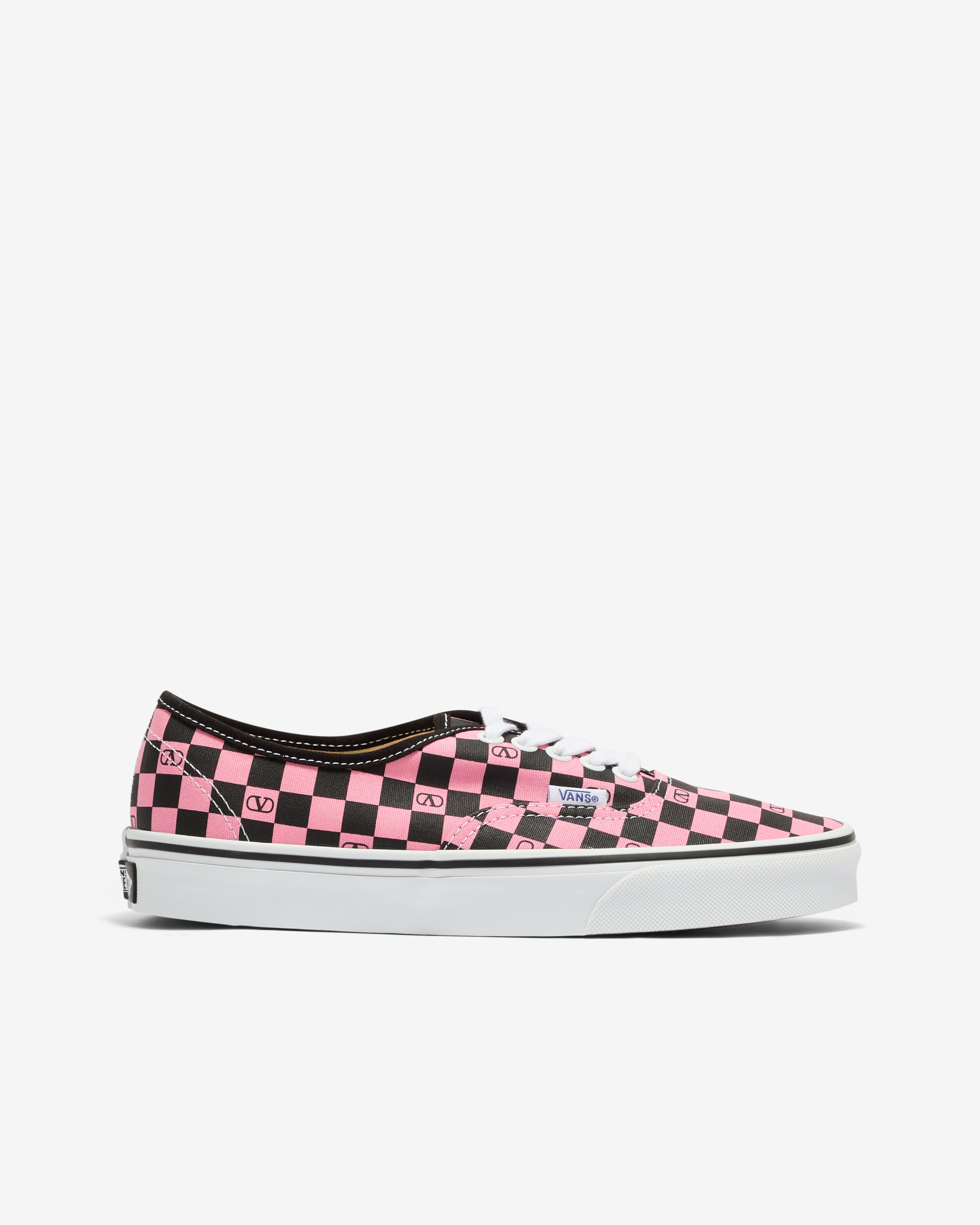 靴 Valentino Pink Checkerboa 28cm Valentino Garavani : Women's Vans Low-Top Trainer (Pink/Black