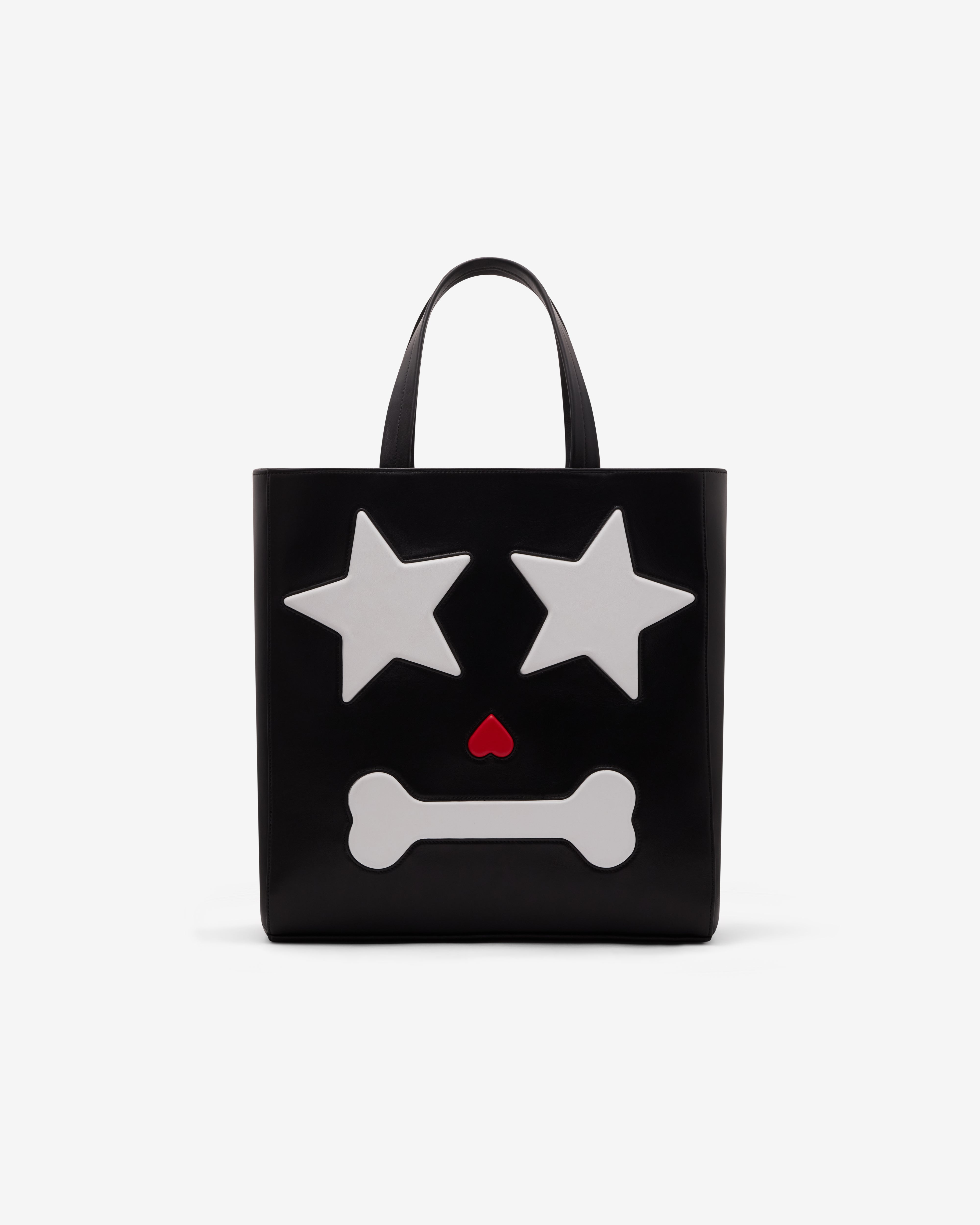 Walter Van Beirendonck: Men's Starry Eyes Tote Bag (Black) | Dover