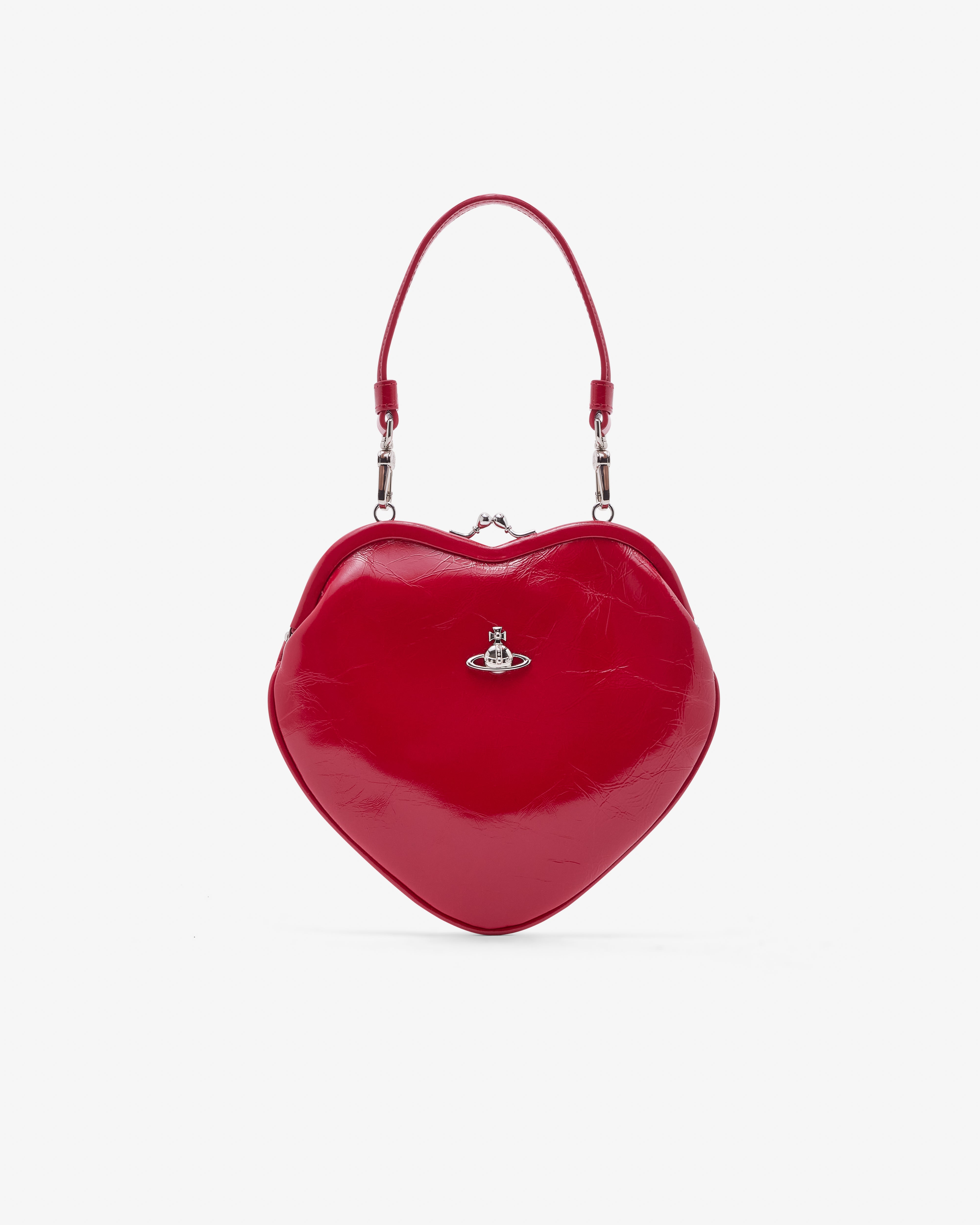Vivienne Westwood: Women's Belle Heart Frame Purse (Red) | Dover