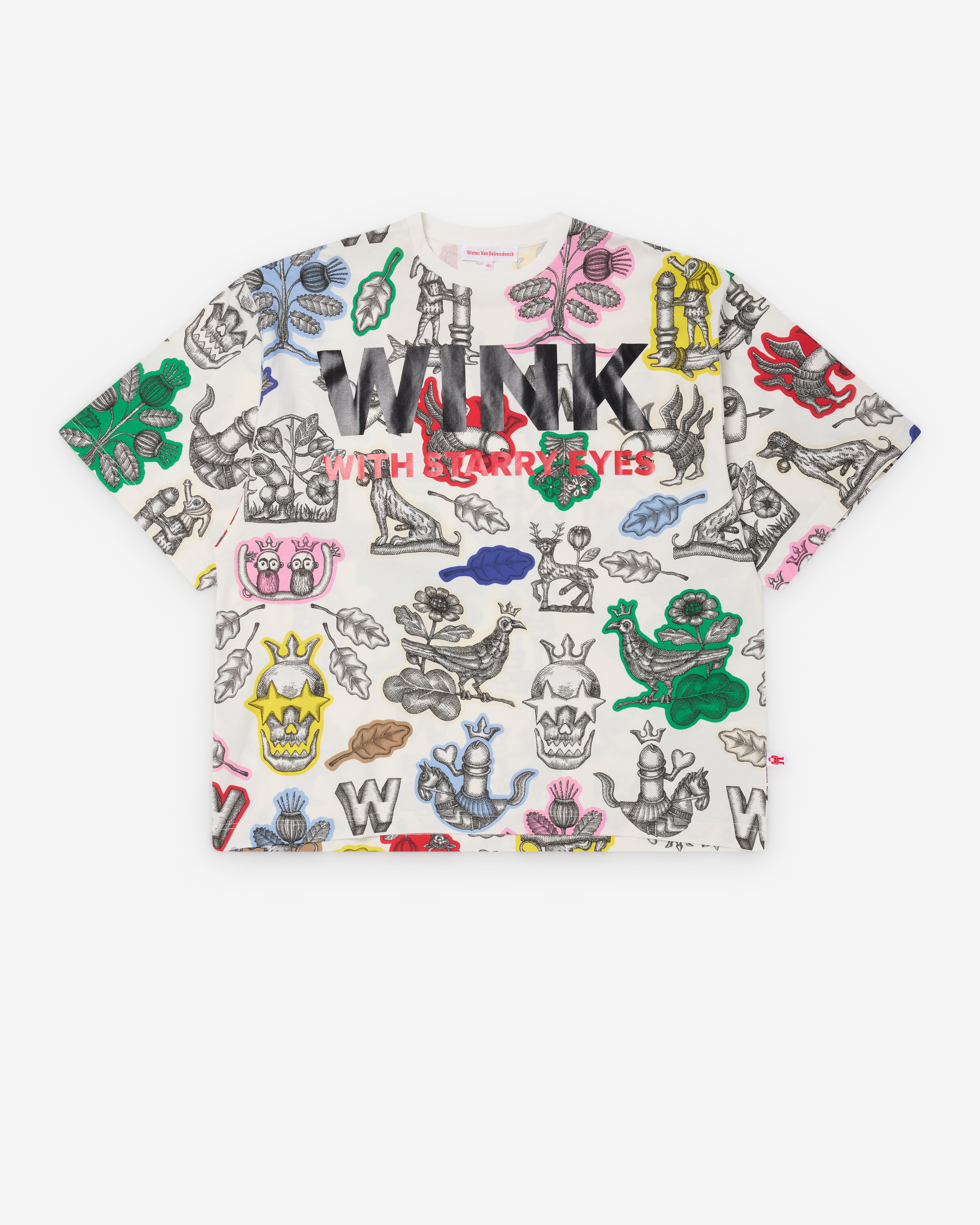 Walter Van Beirendonck: Men's Crown T-Shirt (Multi) | Dover Street