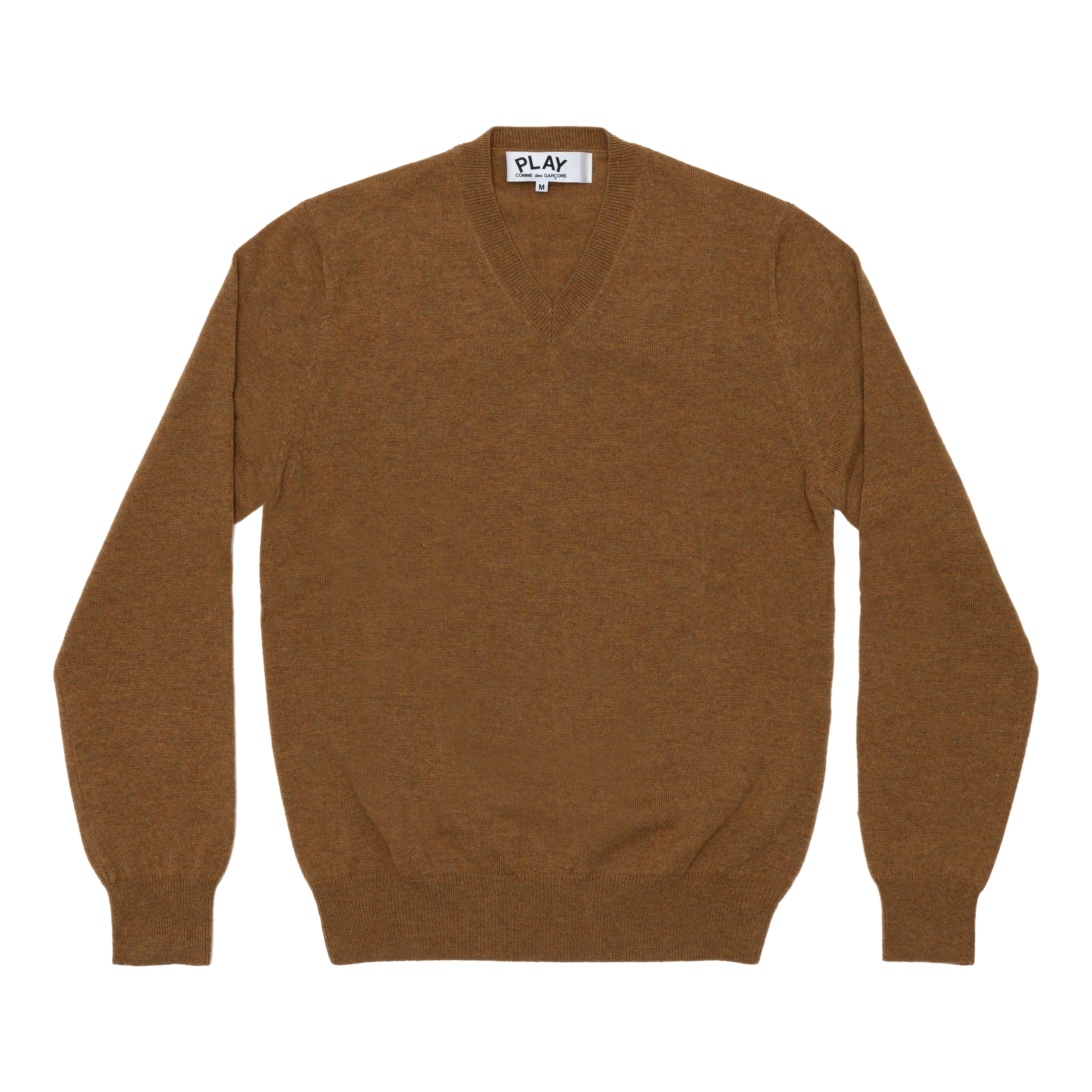 Play Mens Lambswool V Neck Sweater Brown Dsml E Shop 7232