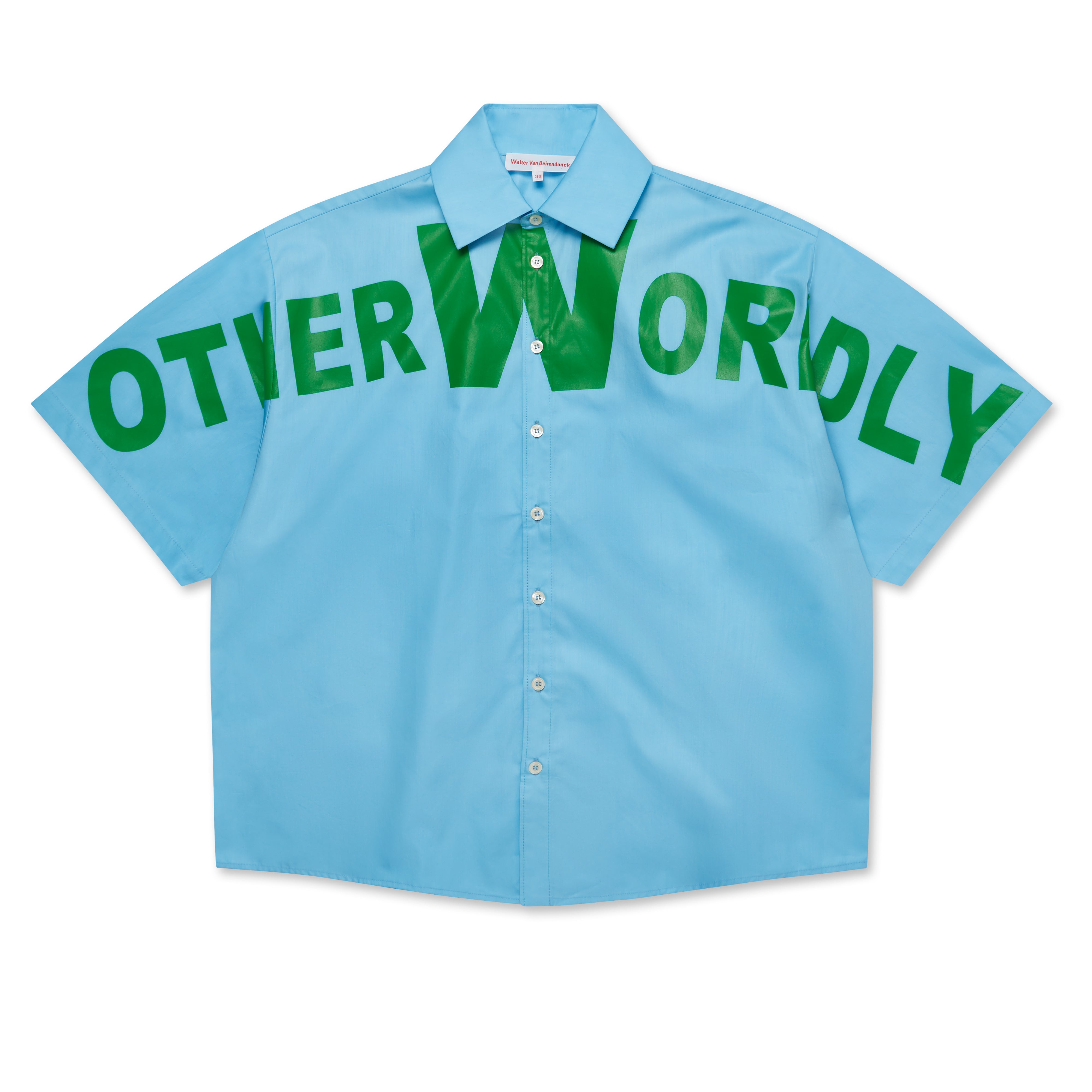 Walter Van Beirendonck Otherwordly Short-Sleeve Shirt - Blue