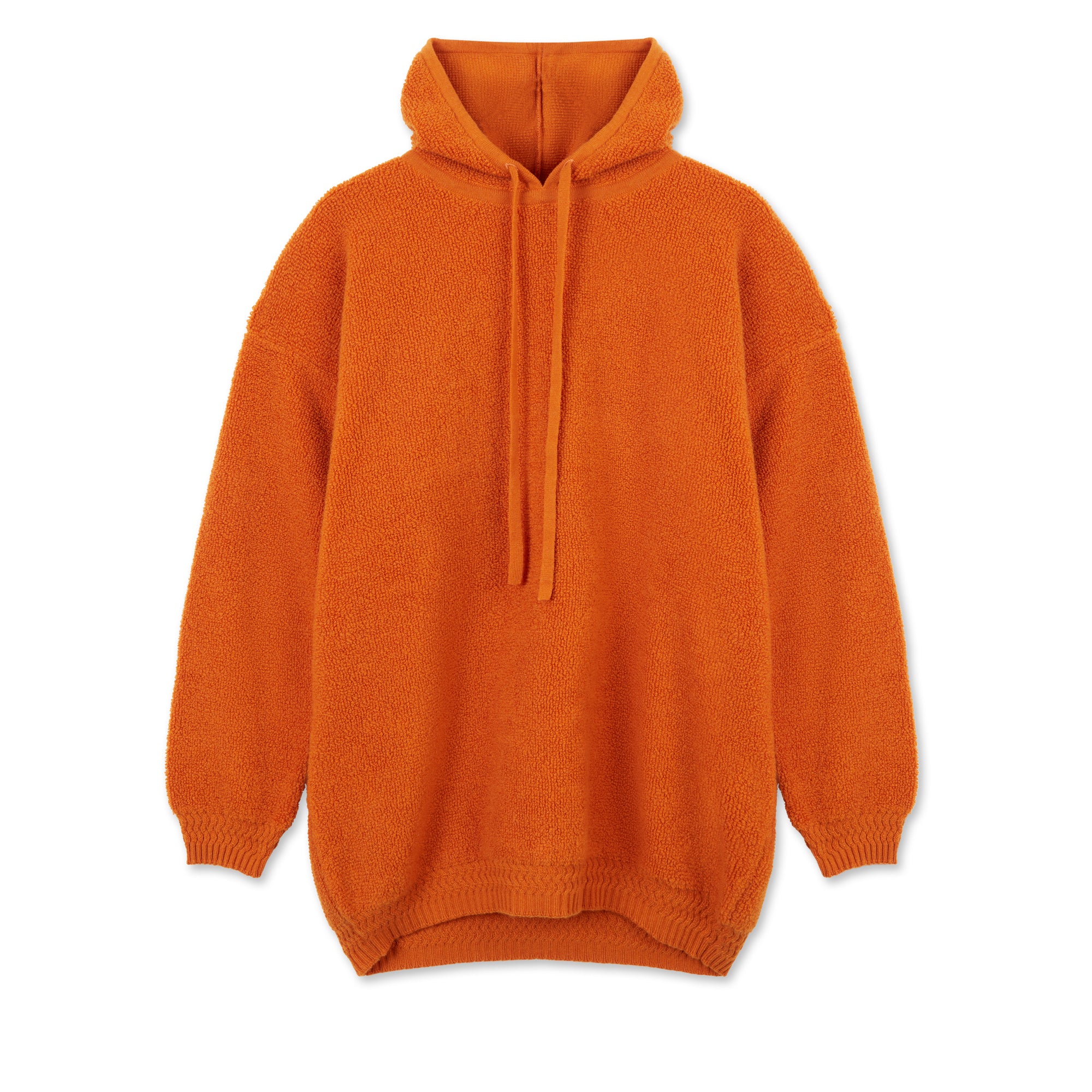 3Man: Men's Cashmere Fleece Hoodie (Orange) DSML E-SHOP