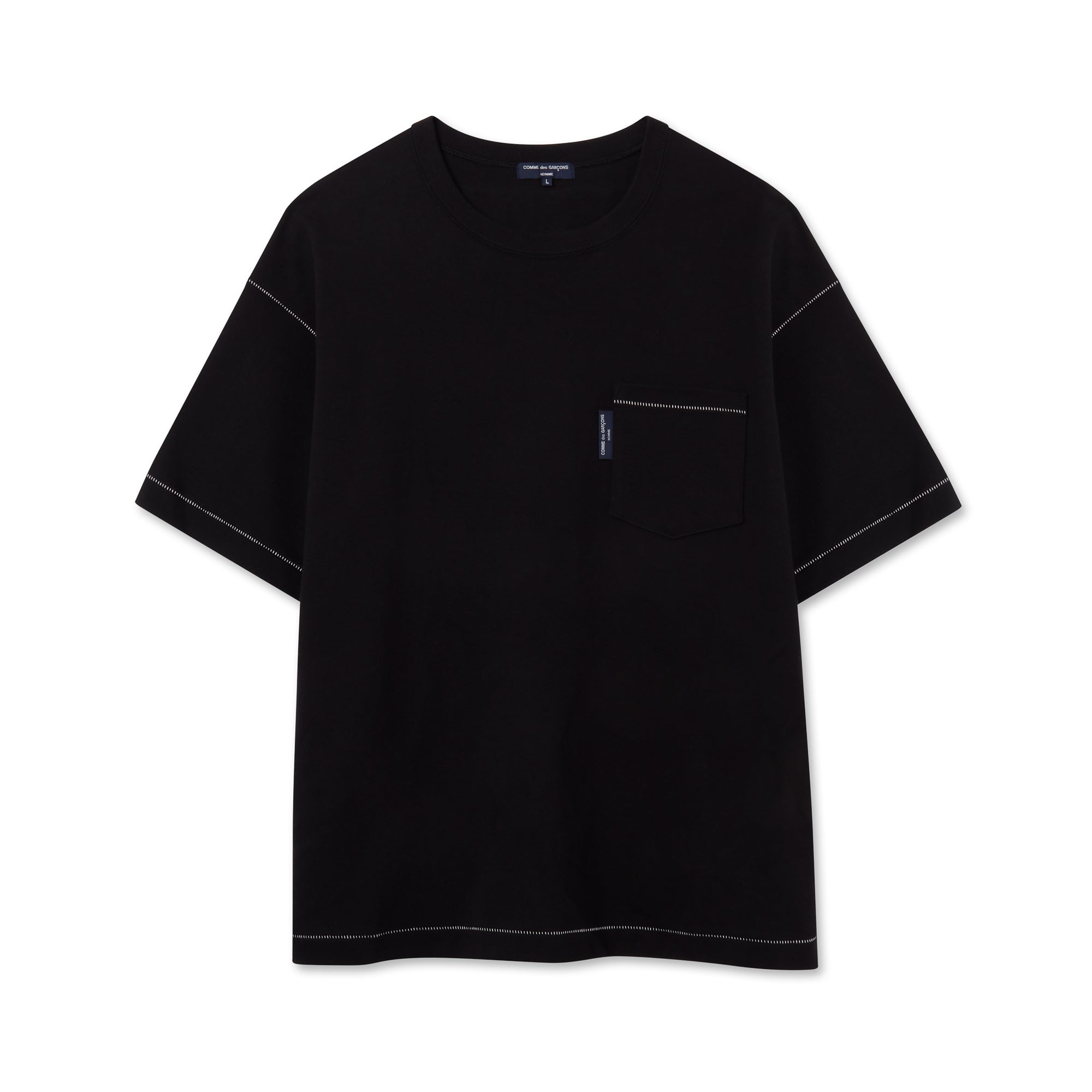 CDG Homme - Stitch T-Shirt - (Black)