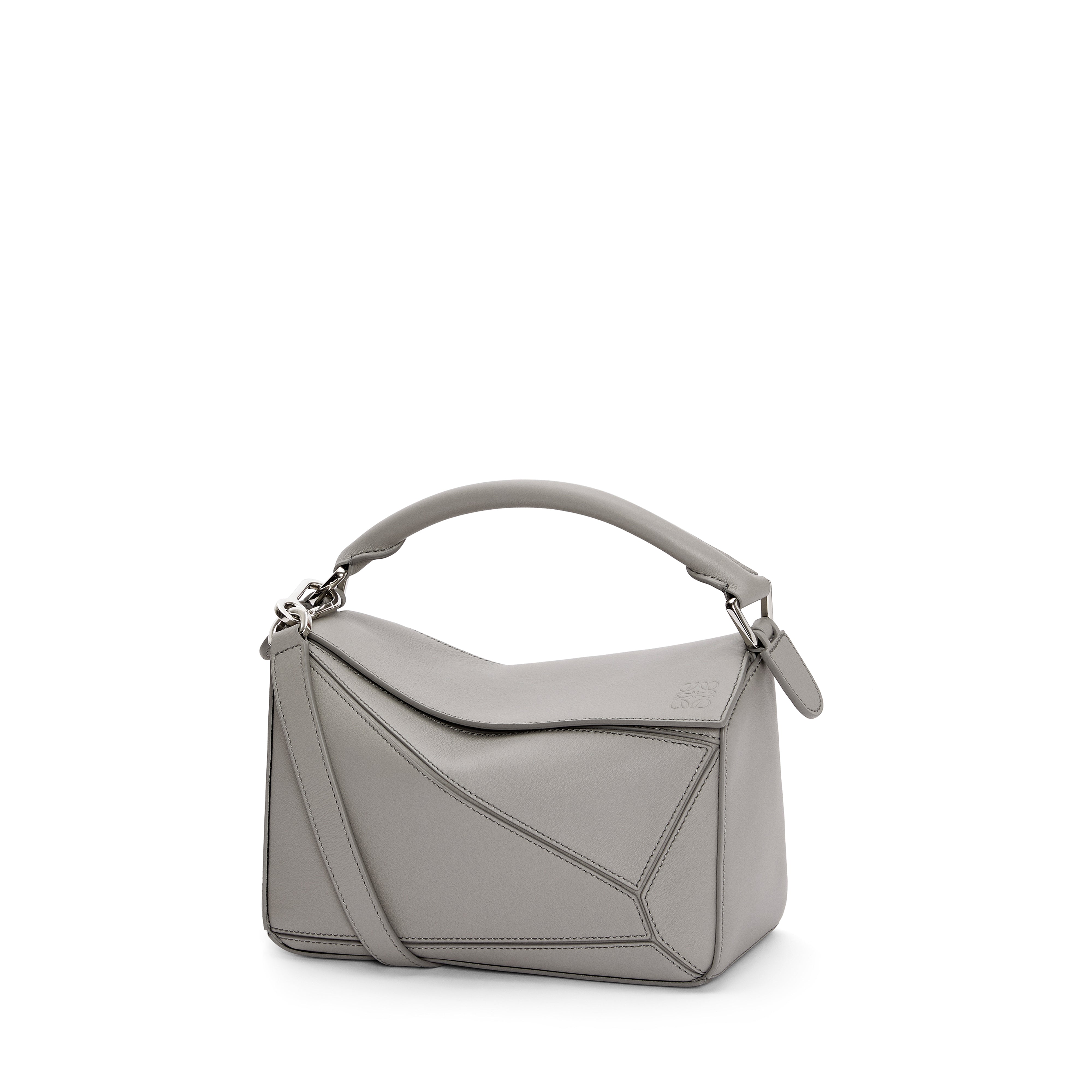 Loewe // Grey Small Puzzle Bag – VSP Consignment