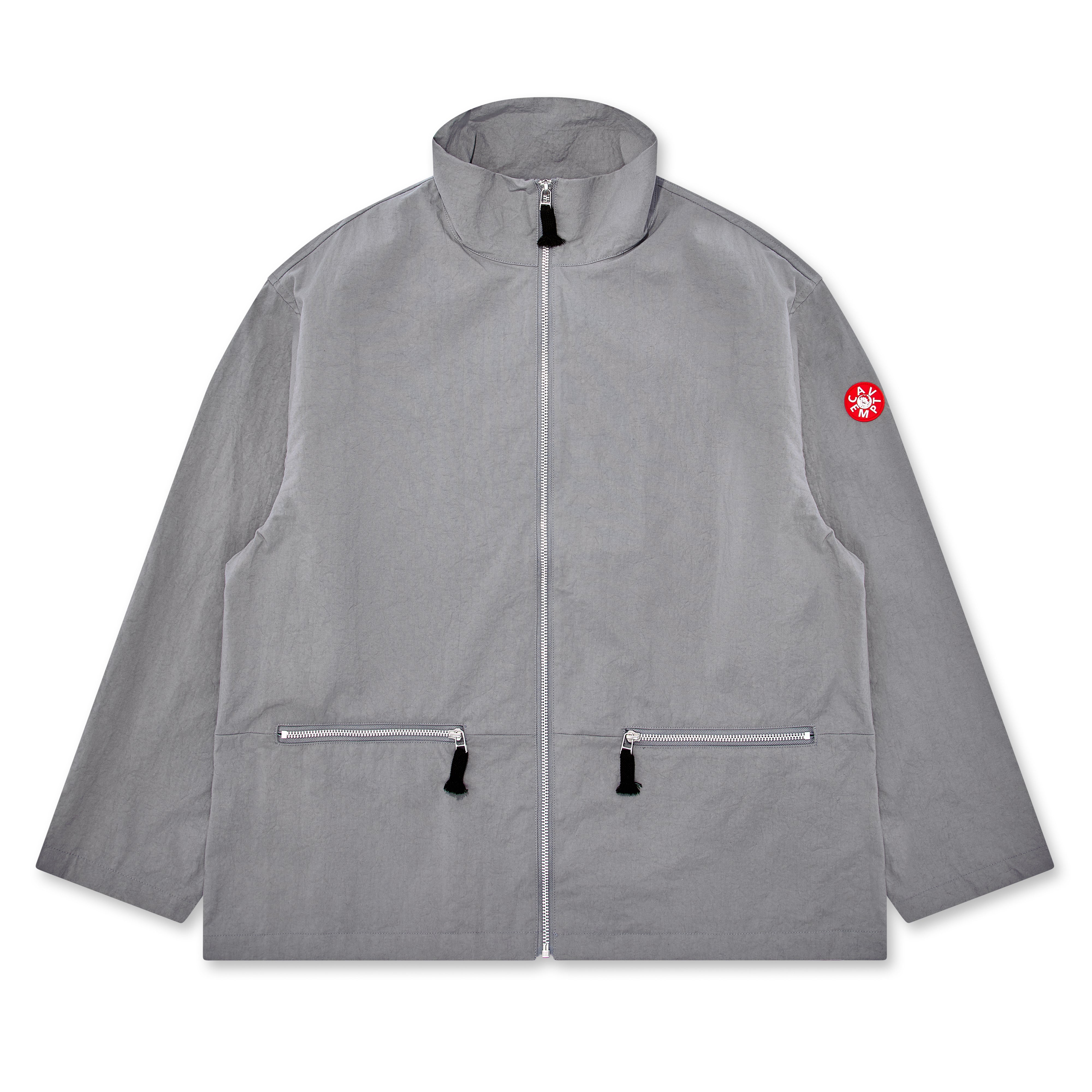 Cav Empt - Zip Collar Nylon Jacket - (Grey) | Dover Street Market 