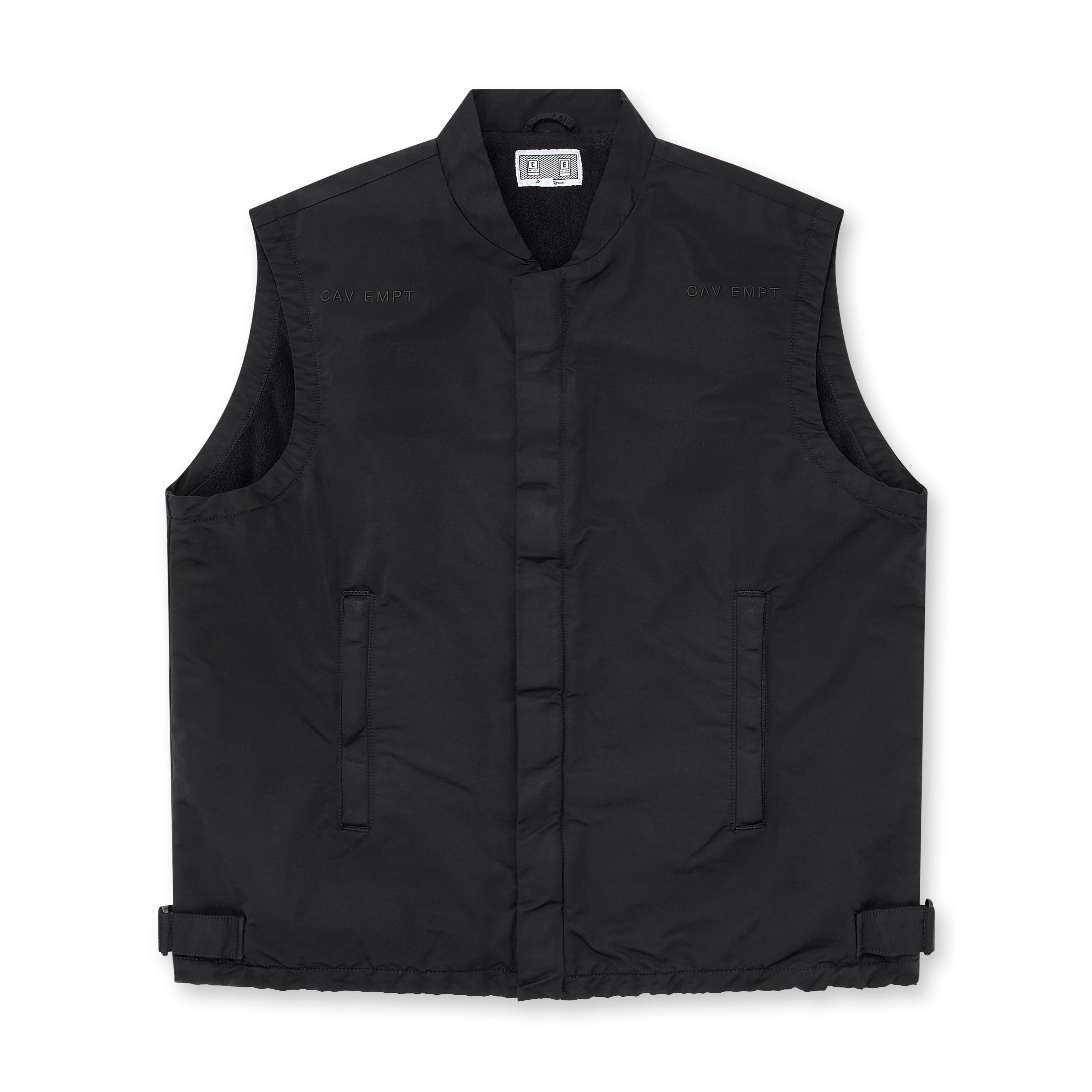 Cav Empt Fleece Lining Vest Black