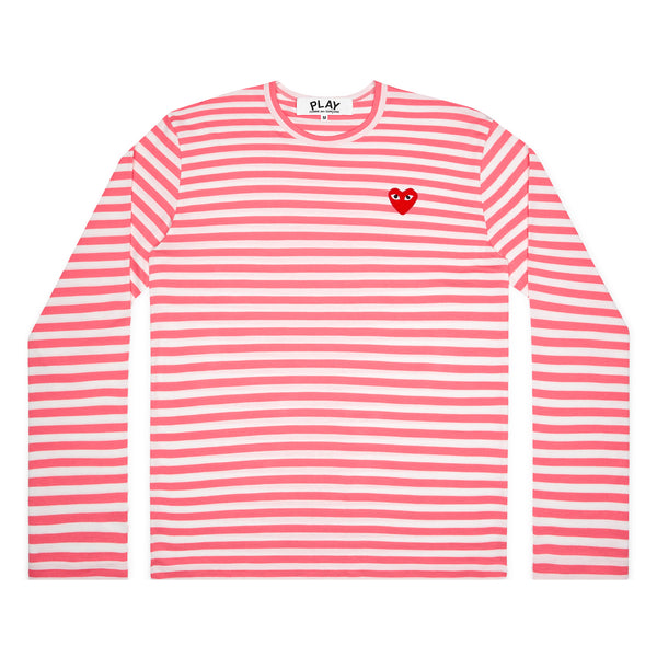Play - Bright Striped Long Sleeve - (Pink)