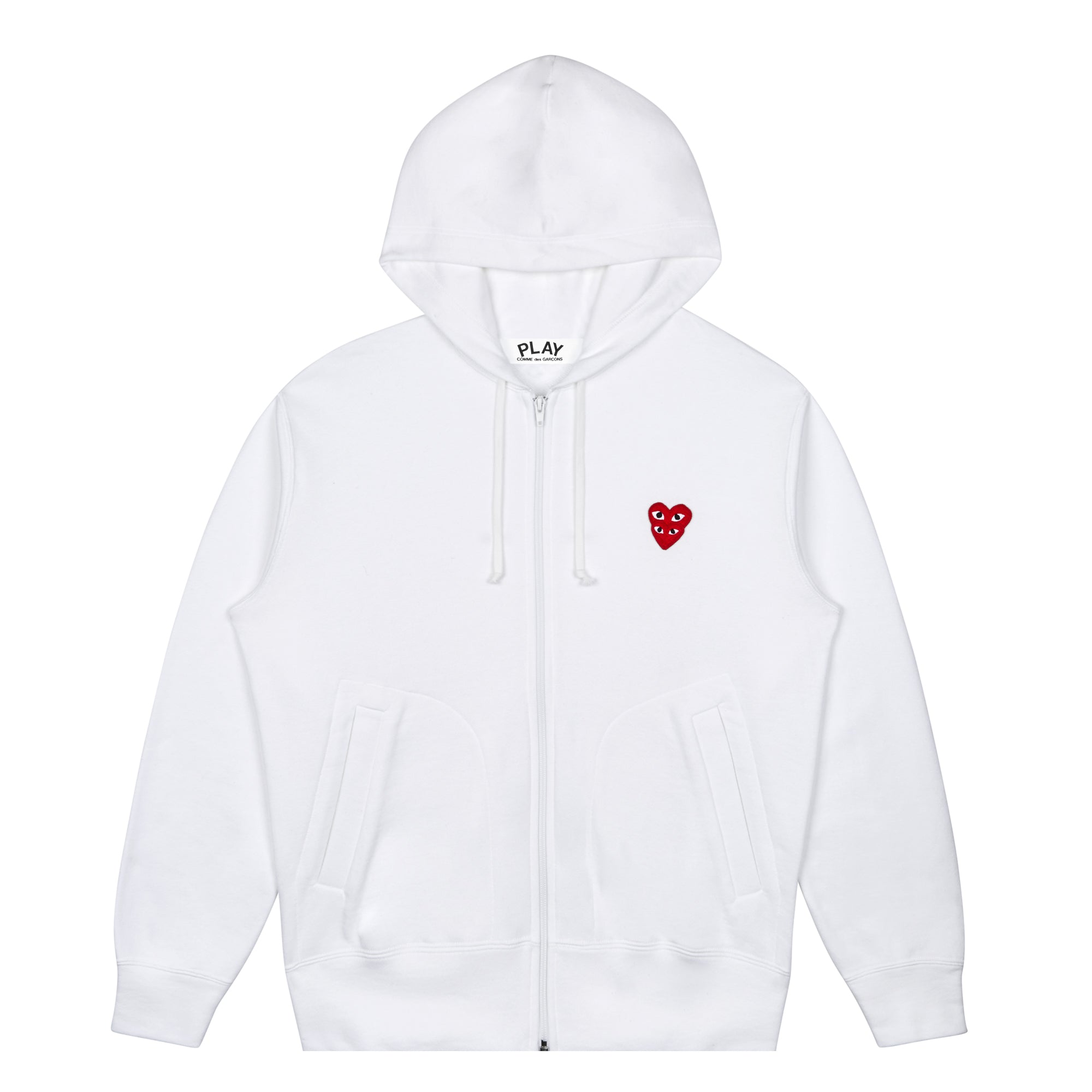 Mens Hoodies Comme Des Garcon Dover Street Market Play Hooded