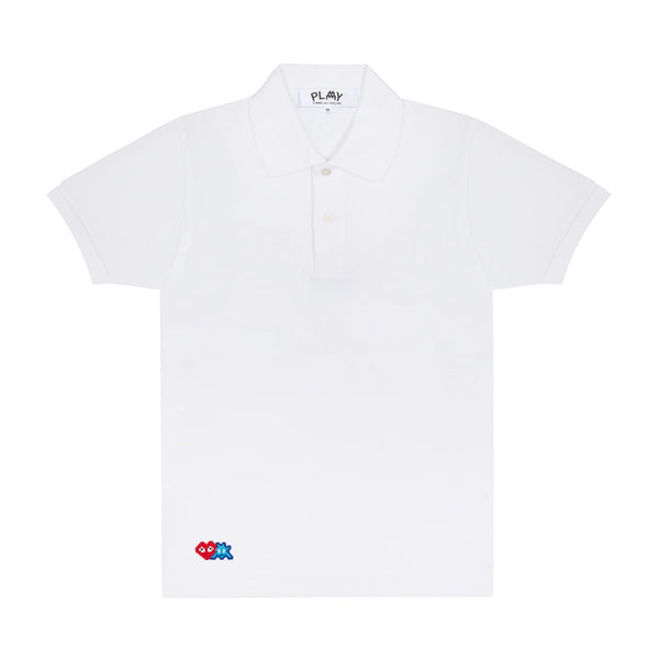 Play x the Artist Invader - Polo Shirt - (White)