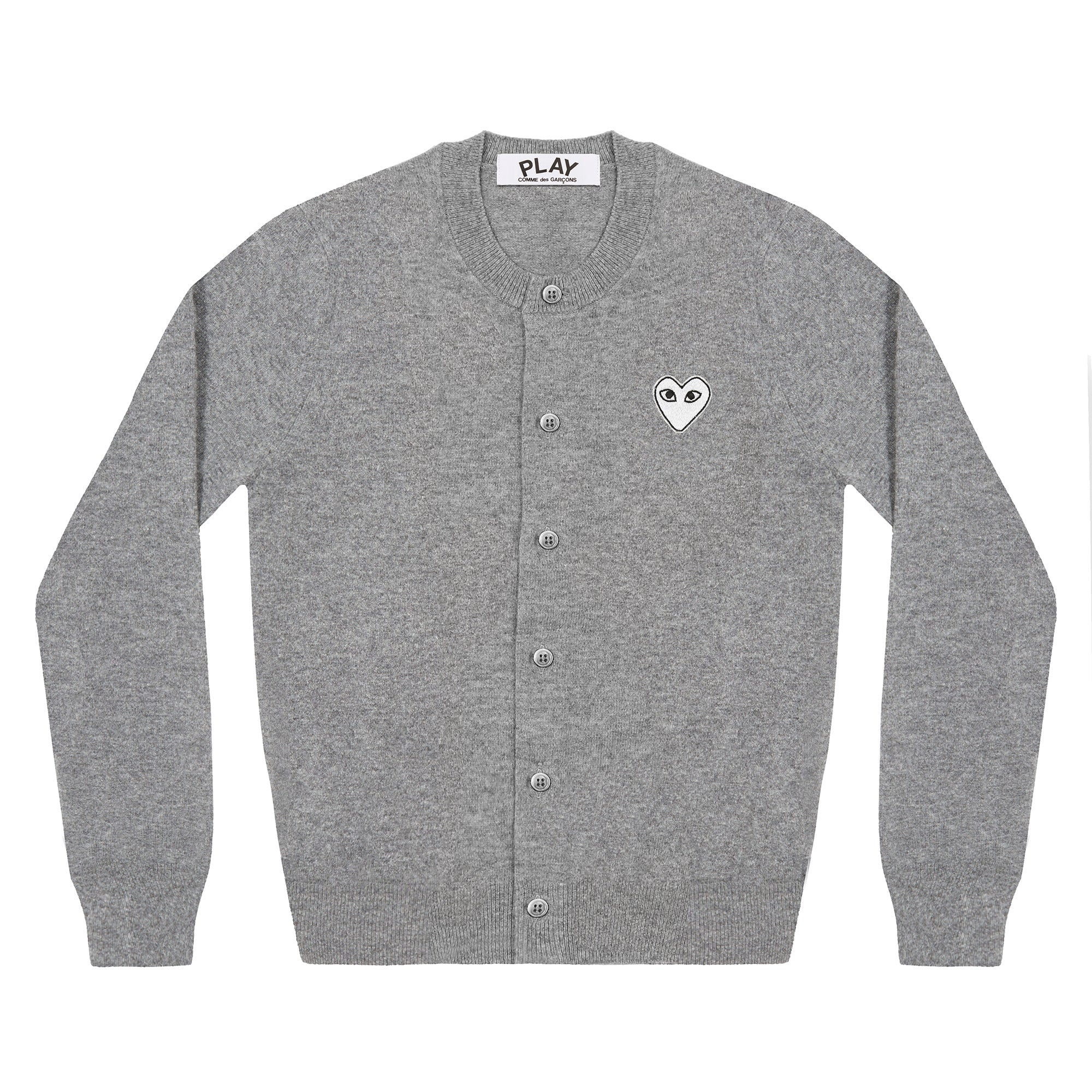 Commes des garcons hot sale play cardigan