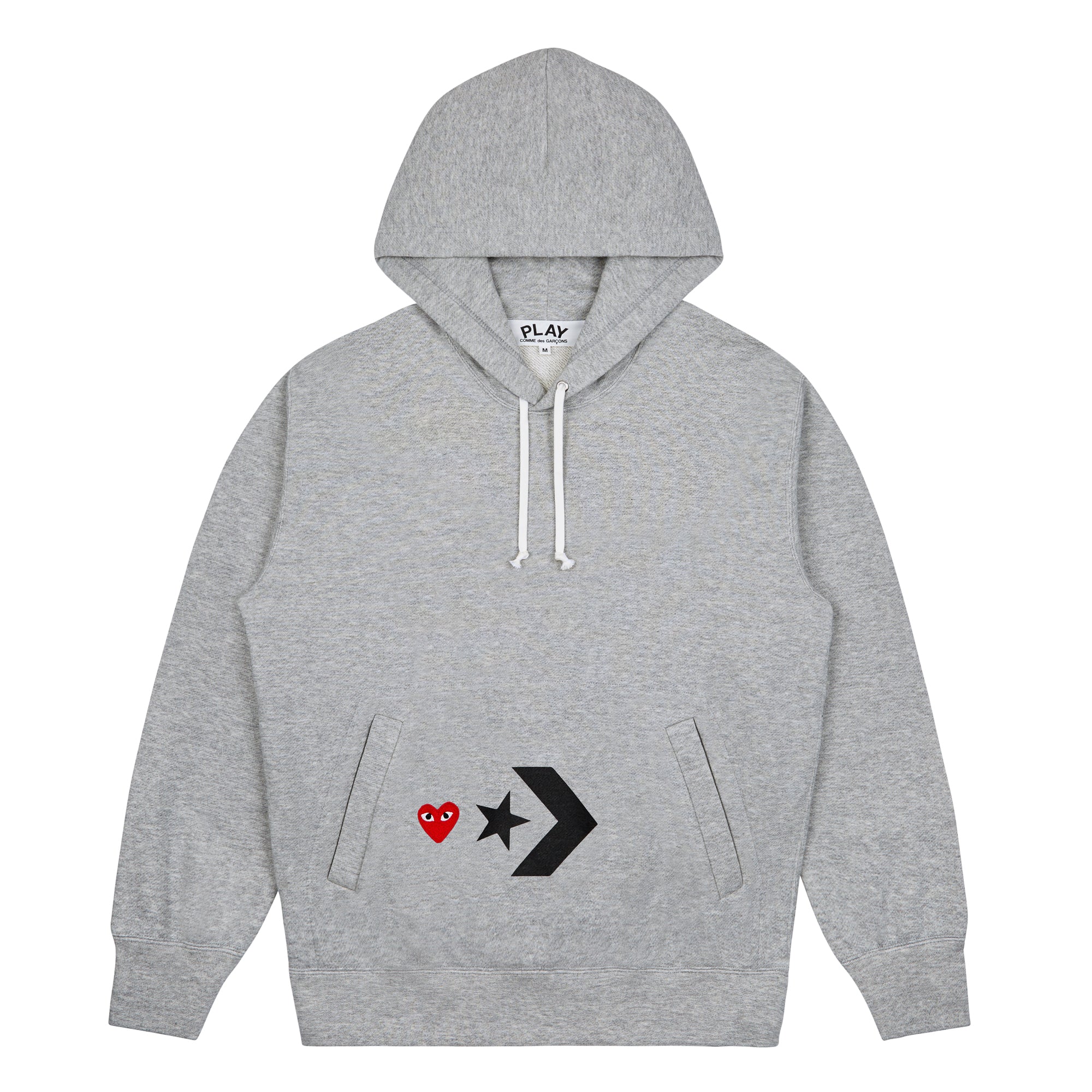 Play Converse x Hoodie (Grey) - Main Image