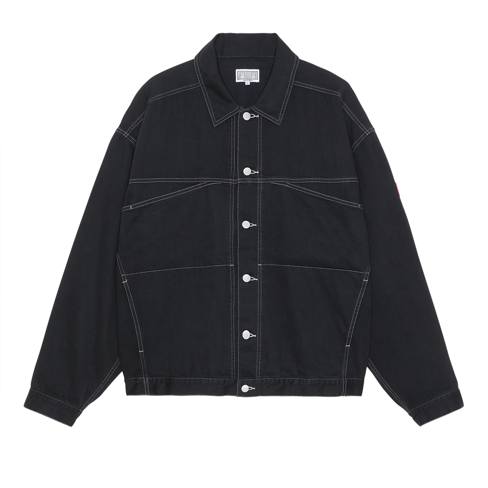 Cav Empt Overdye Colour Light Denim Jacket Black