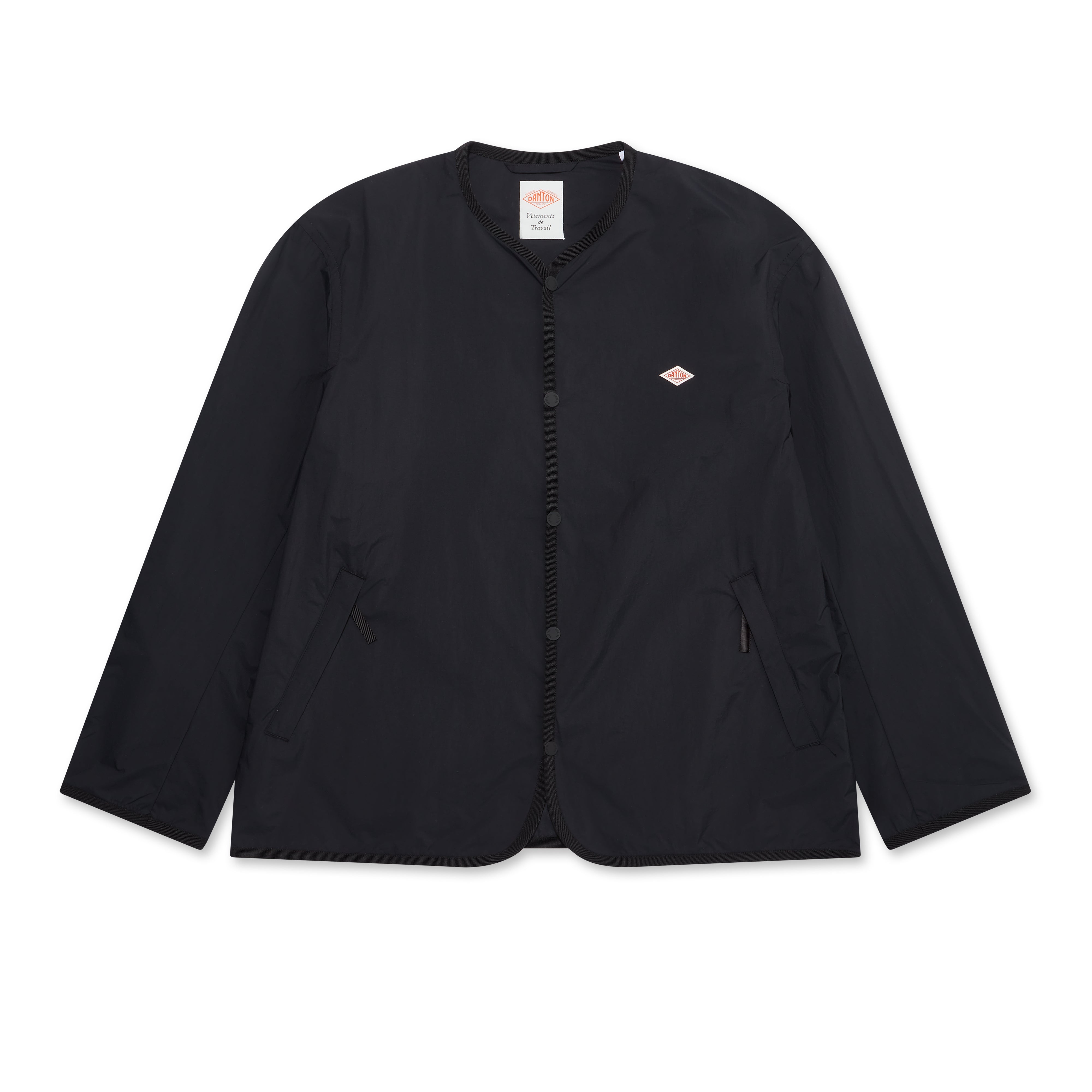 Danton - Collarless Jacket - (Black) | Dover Street Market E-Shop