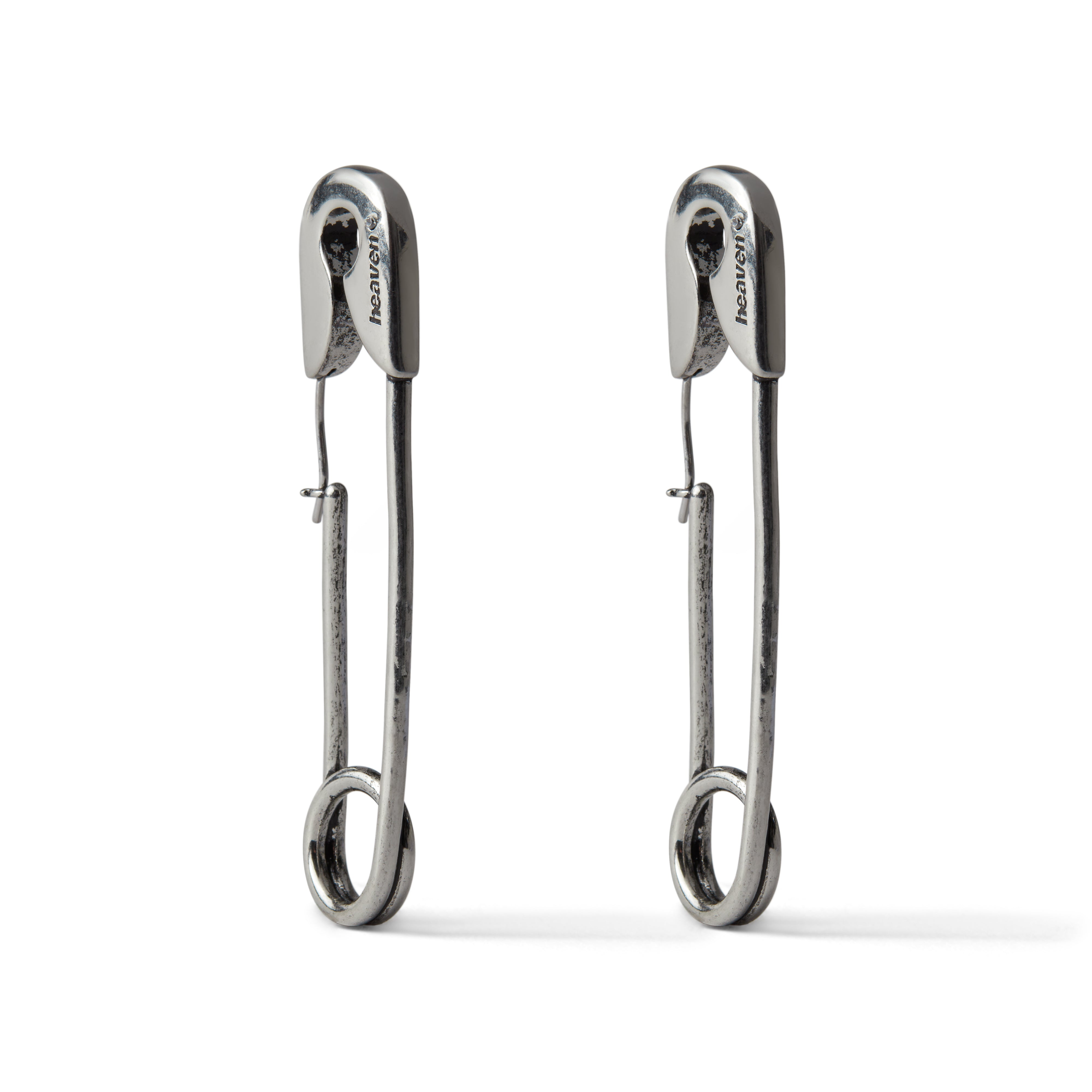 Single Silver Safety Pin Earring – Written by Forest