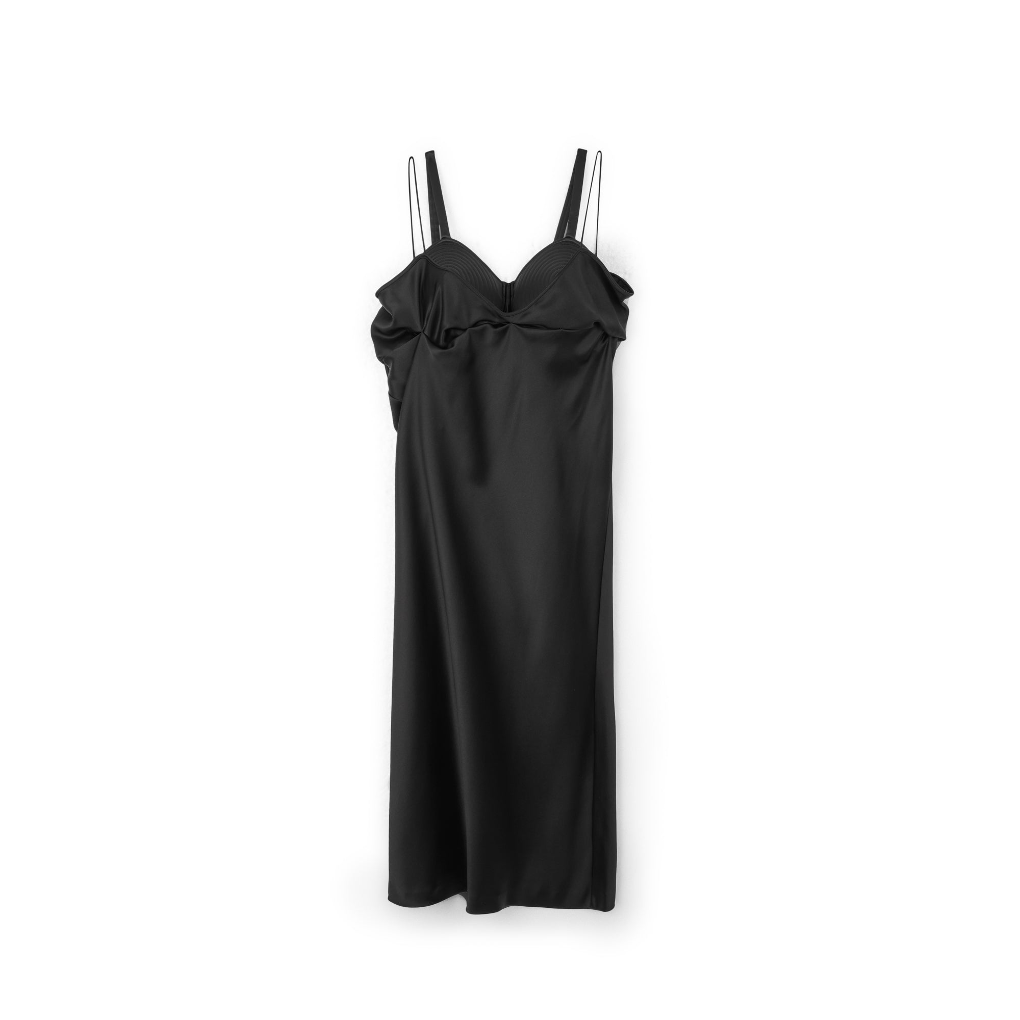 jean paul gaultier slip dress Jean Paul Gaultier: Lotta Volkova The Lingerie Dress (Black)
