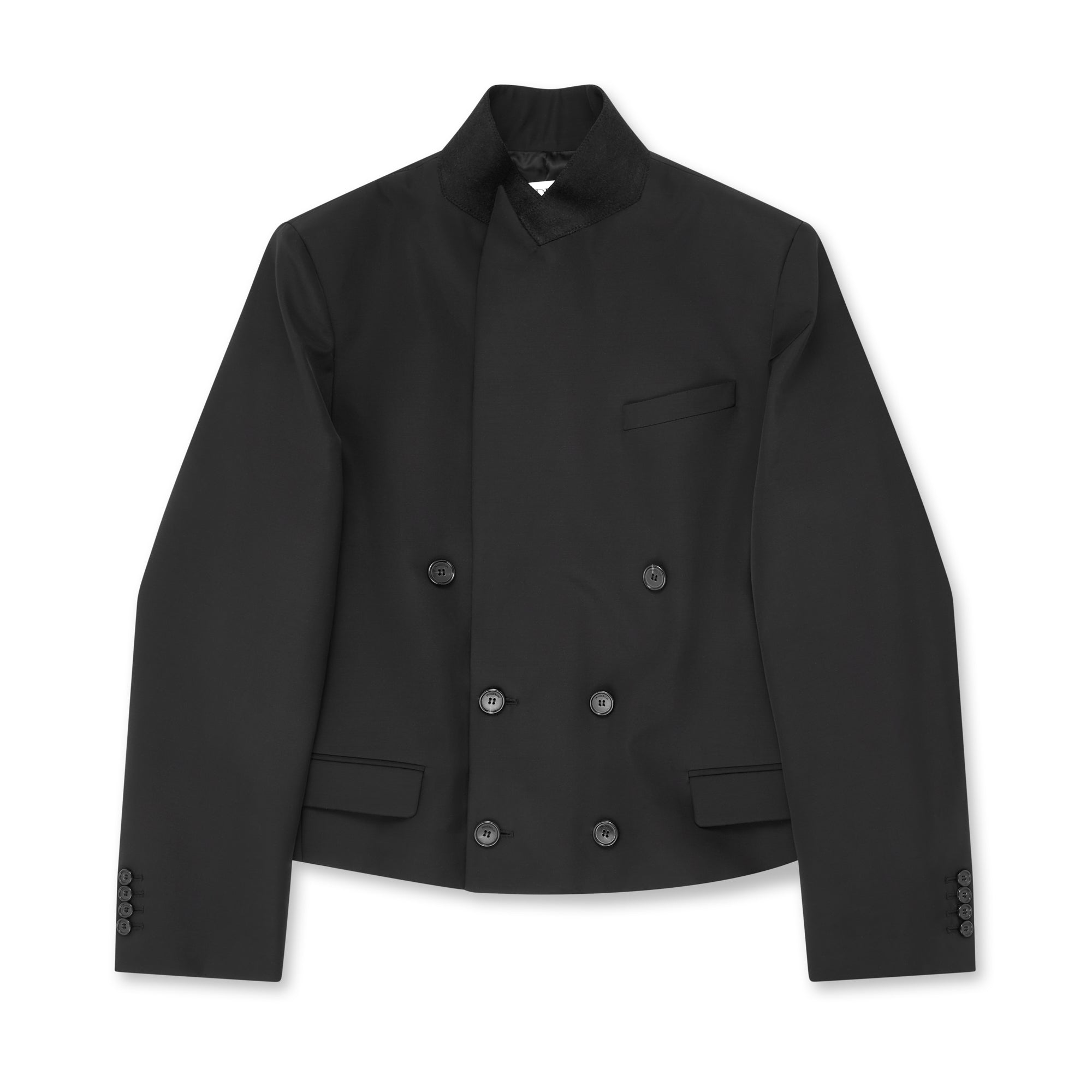 J.W. Anderson Women's Double Breasted Jacket (Black) | Dover