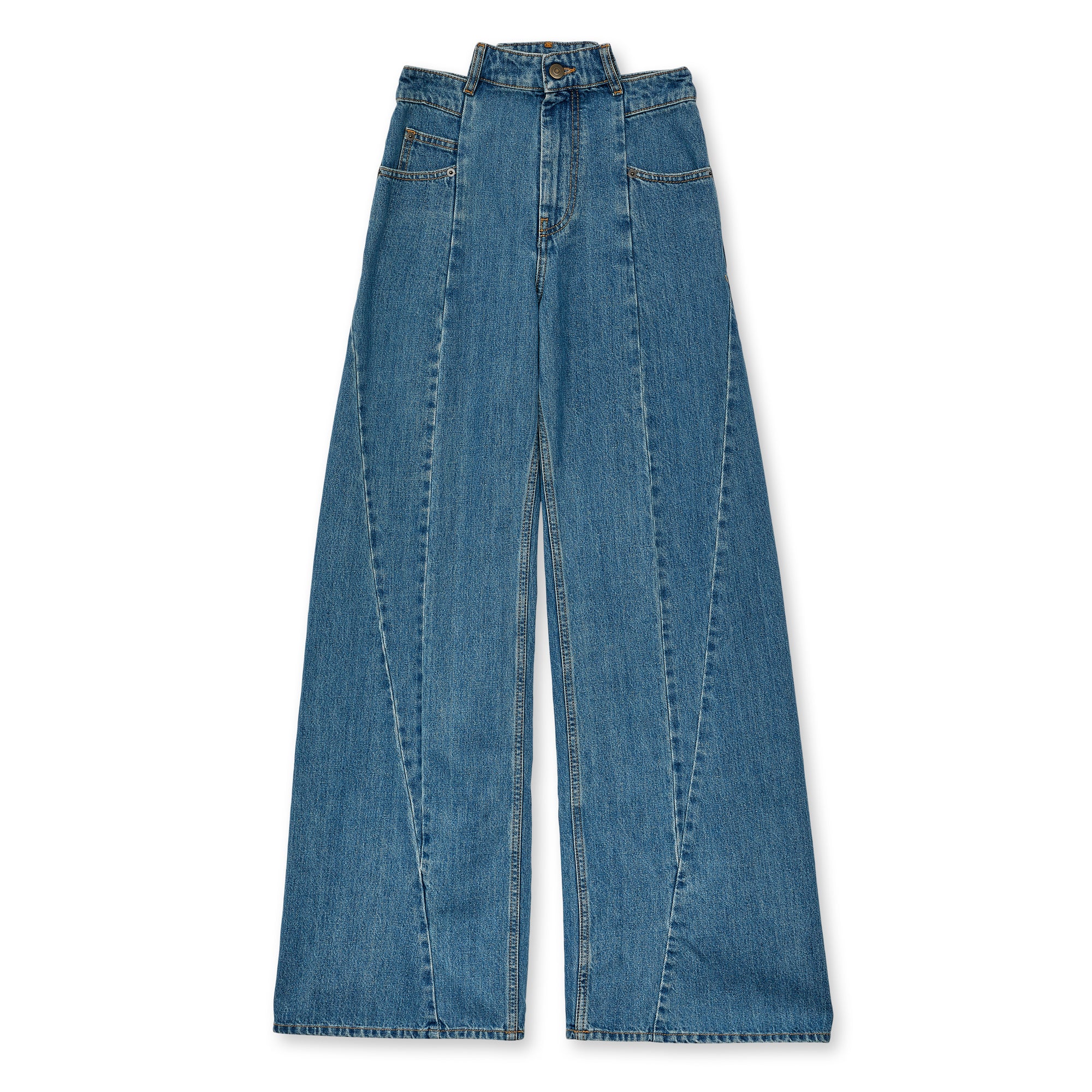 Margiela Denim APE Pants 5 Pocket L's Wash Jean - Light Blue