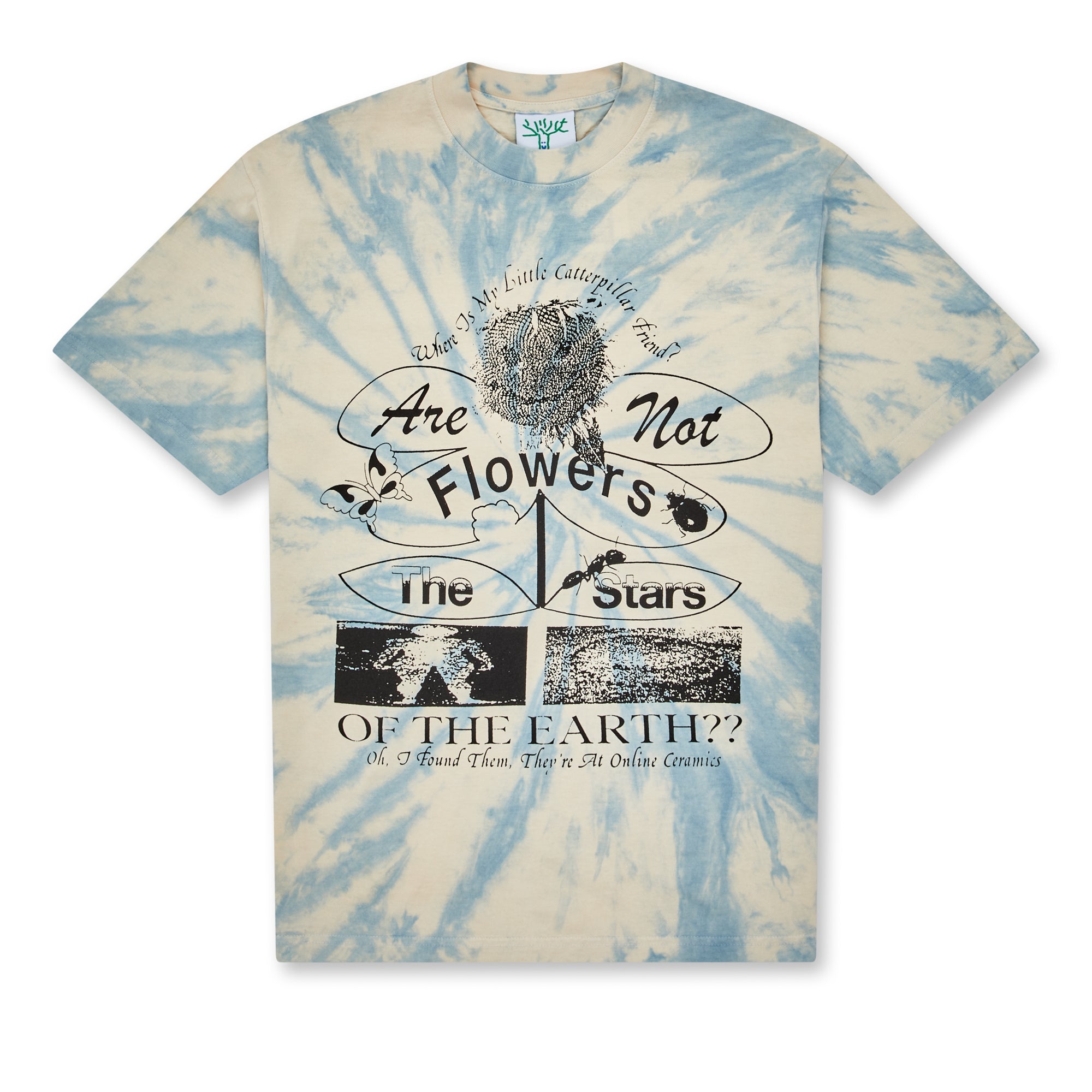 Online Ceramics: Stars Of The Earth T-Shirt (Hand Dye) | Dover