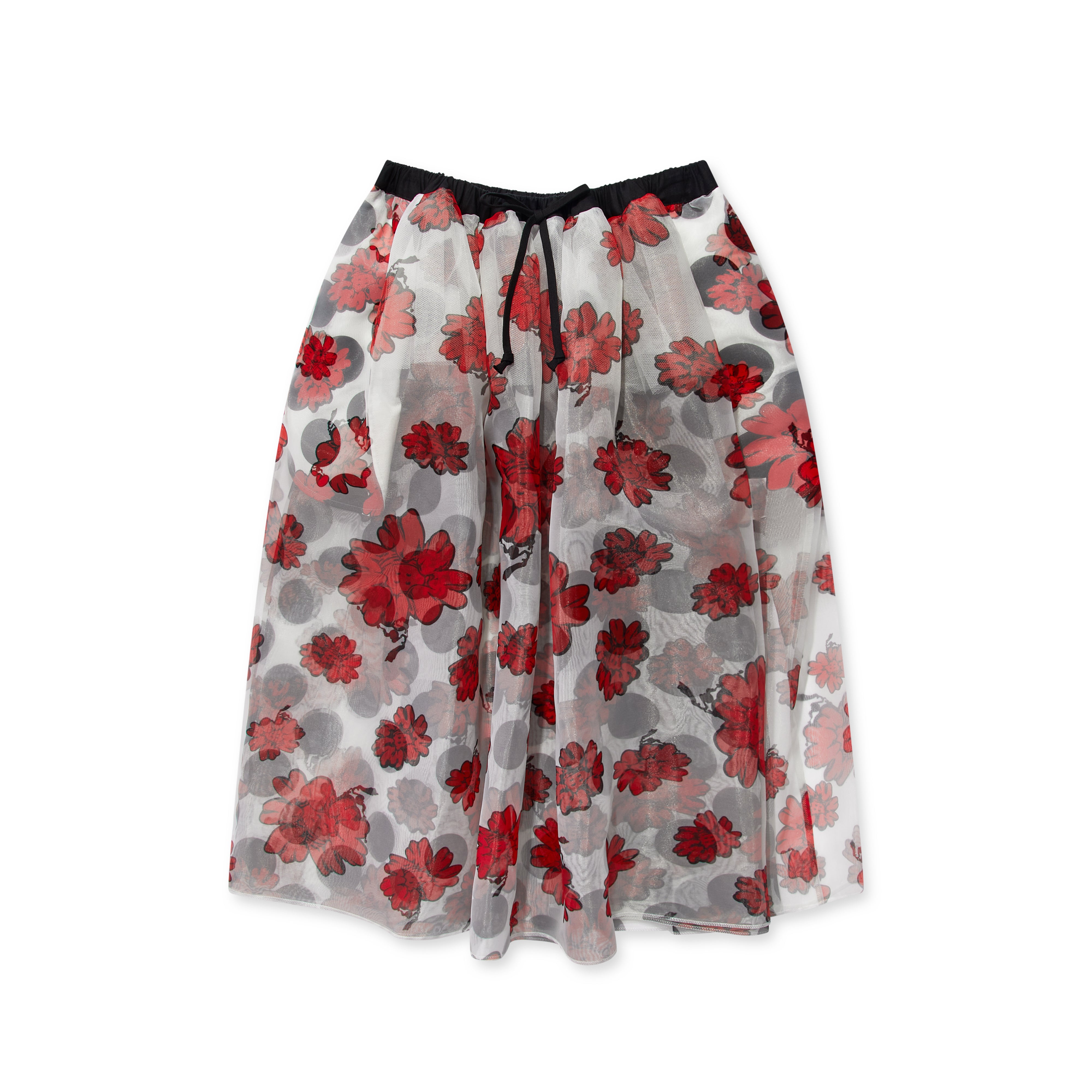 tao Shun Sudo Skirt (White/Black/Red) | Dover Street Market E-Shop