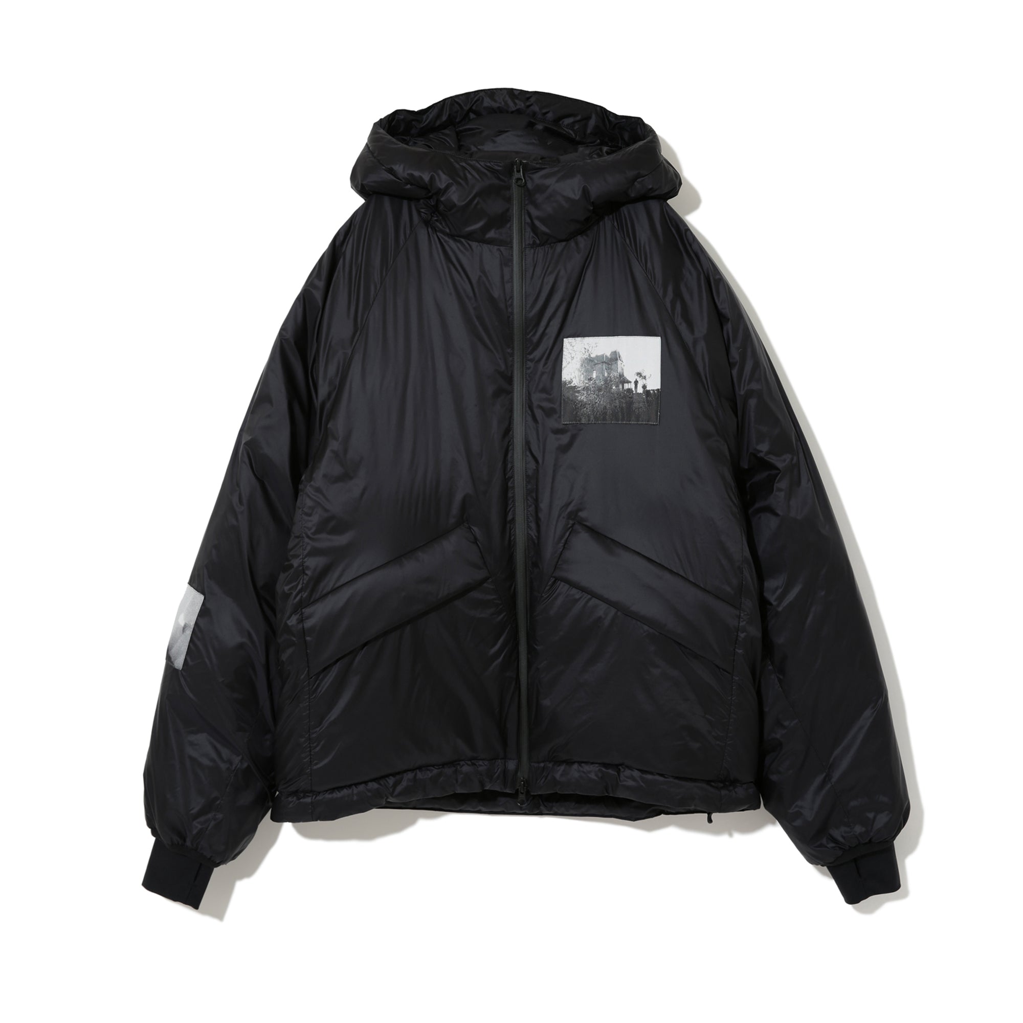 Undercover Men’s Hooded Puffer Jacket (Black)