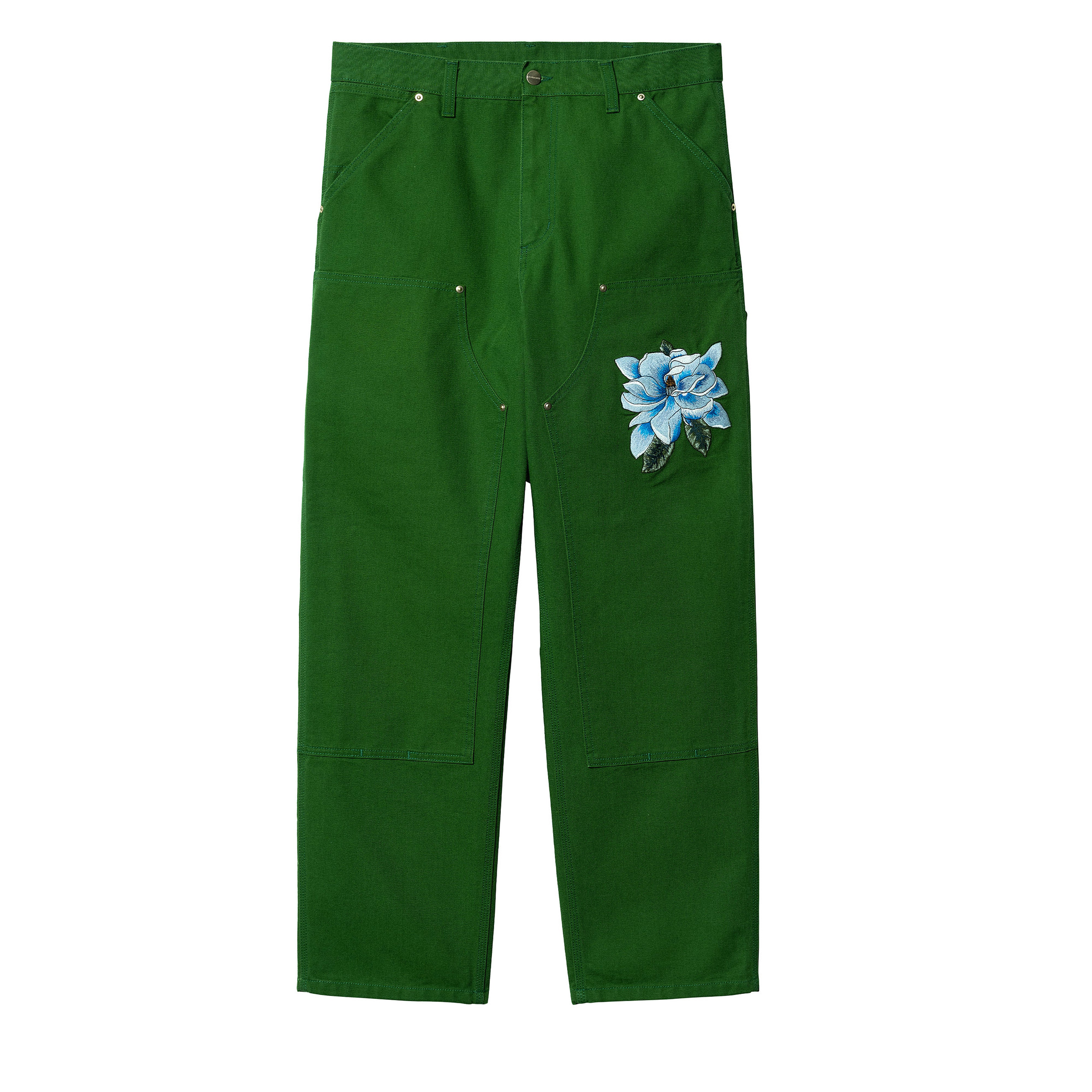 Awake NY: Carhartt WIP Double Knee Pant (Dark Green) | DSML E-SHOP