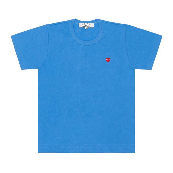Play - Small Heart T-Shirt - (Blue)