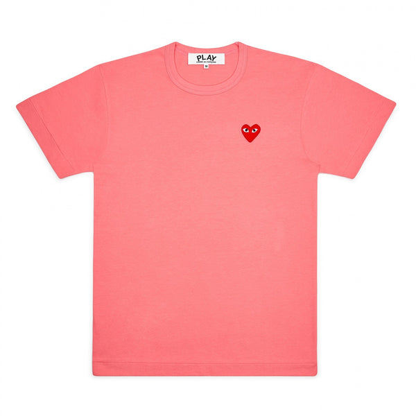 Play - Bright Red Heart T-Shirt - (Pink)