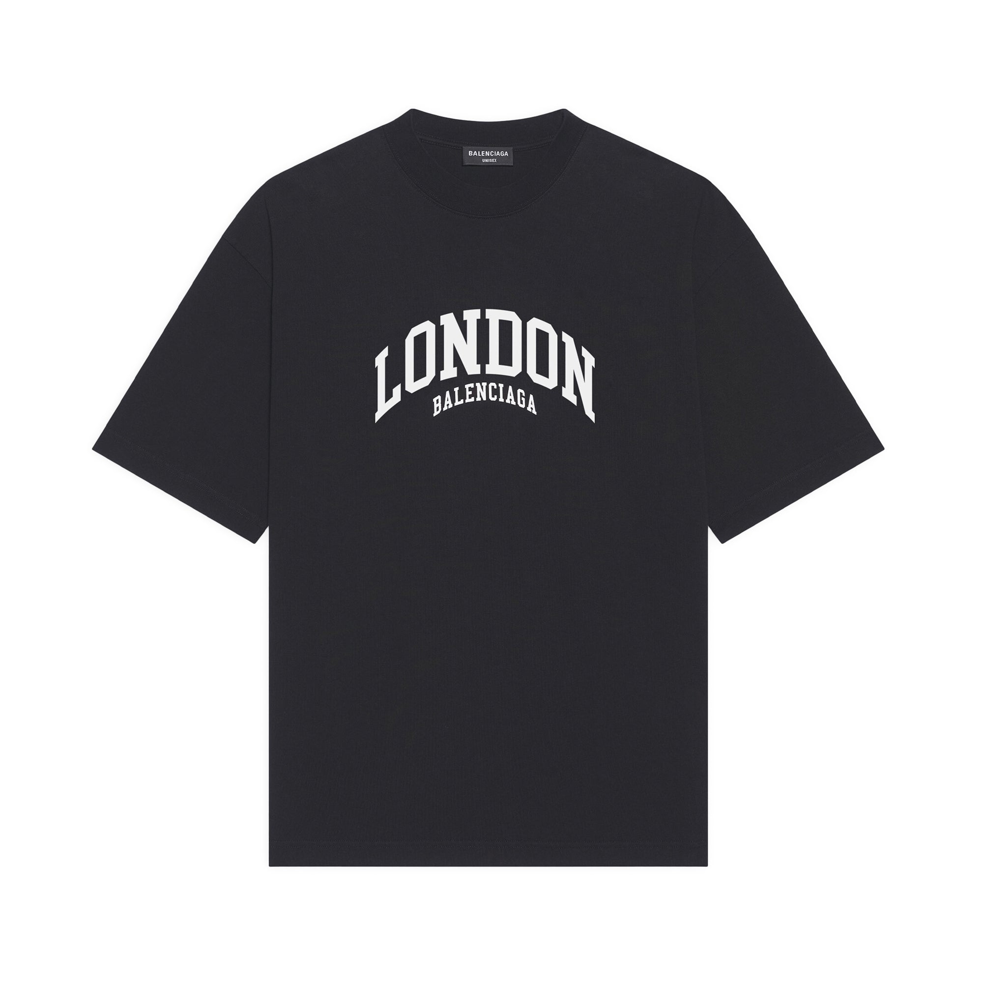 Balenciaga Cities London Medium Fit T-Shirt (Black) | Dover Street