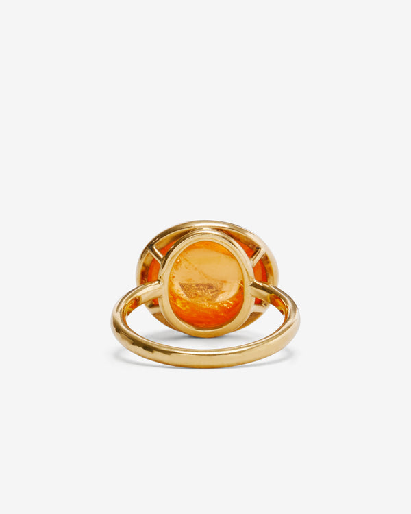 William Welstead - Women’s Spessartite Garnet Ring - (Yellow Gold)